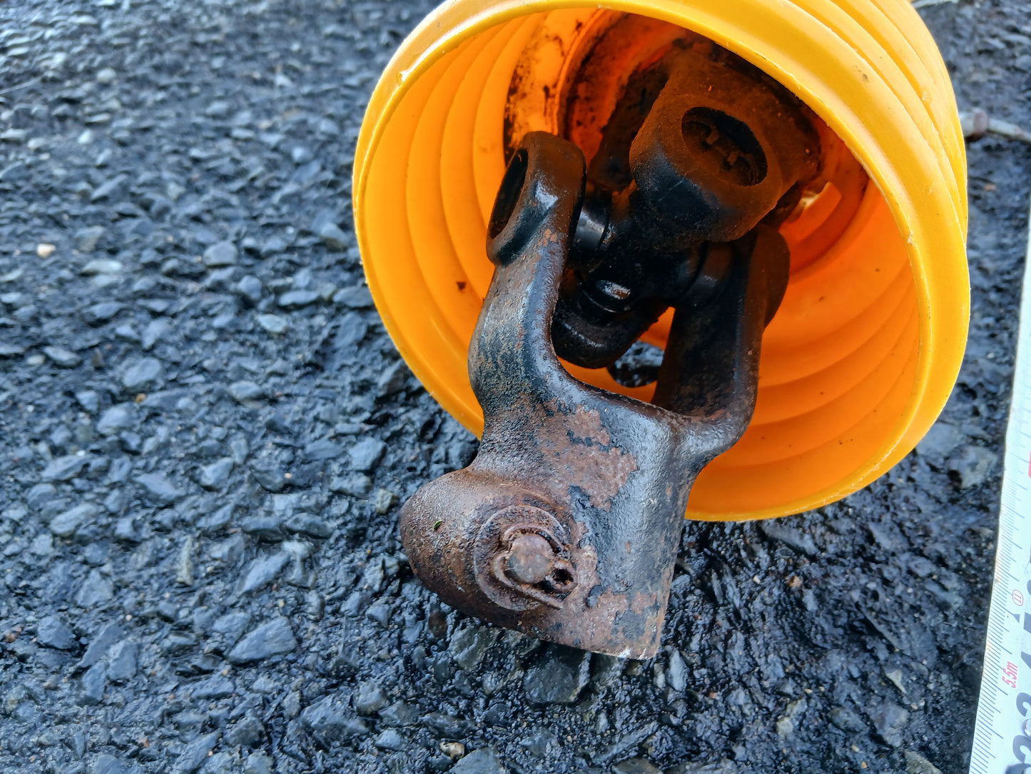 メーカー不明　中古　PTOジョイント②  約670ｍｍ【宮城店2435】