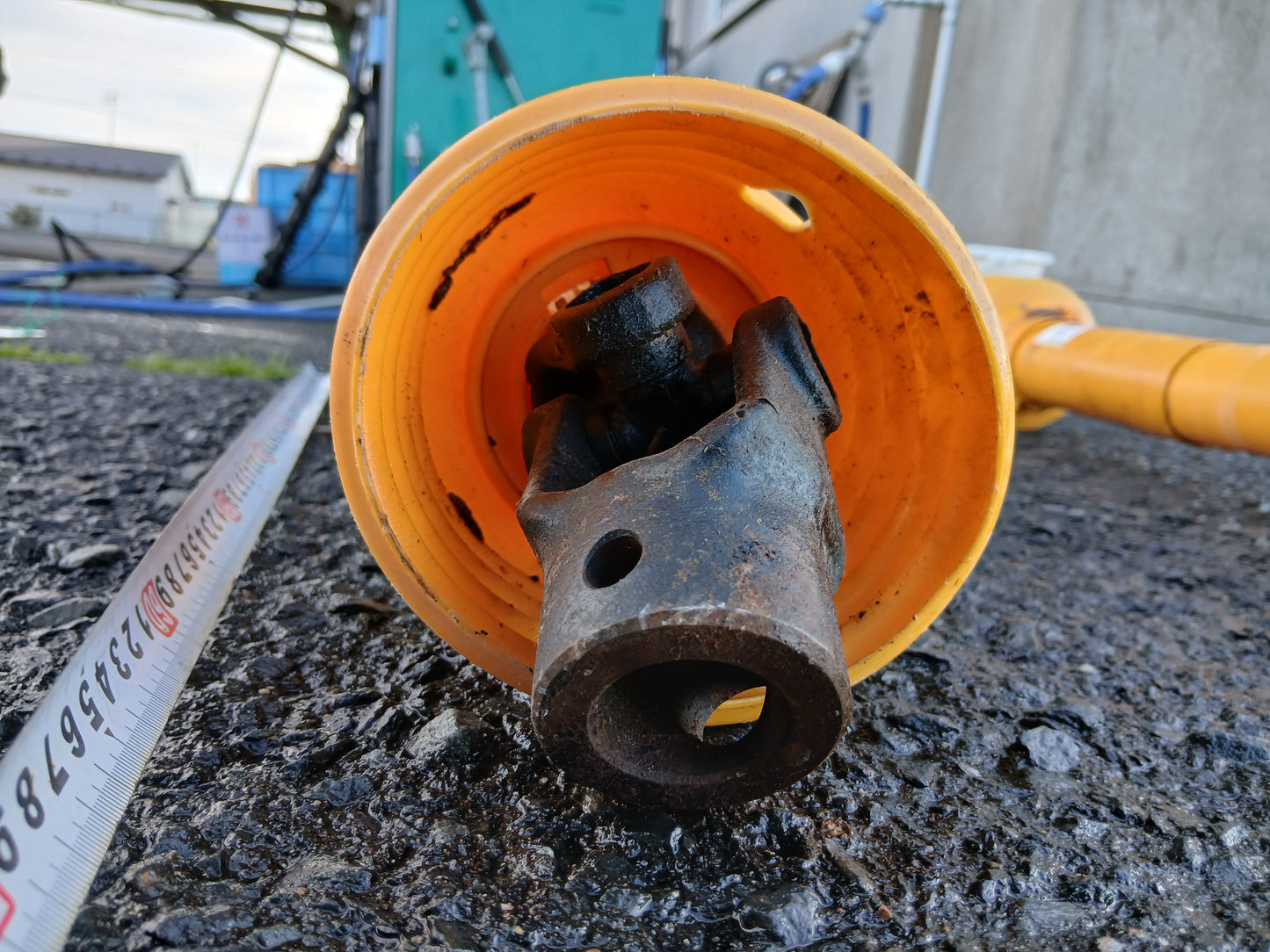 メーカー不明　中古　PTOジョイント②  約670ｍｍ【宮城店2435】