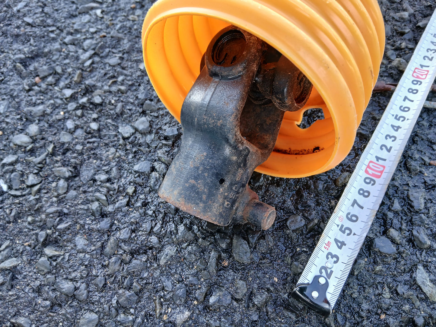 メーカー不明　中古　PTOジョイント③ 約650ｍｍ【宮城2436】