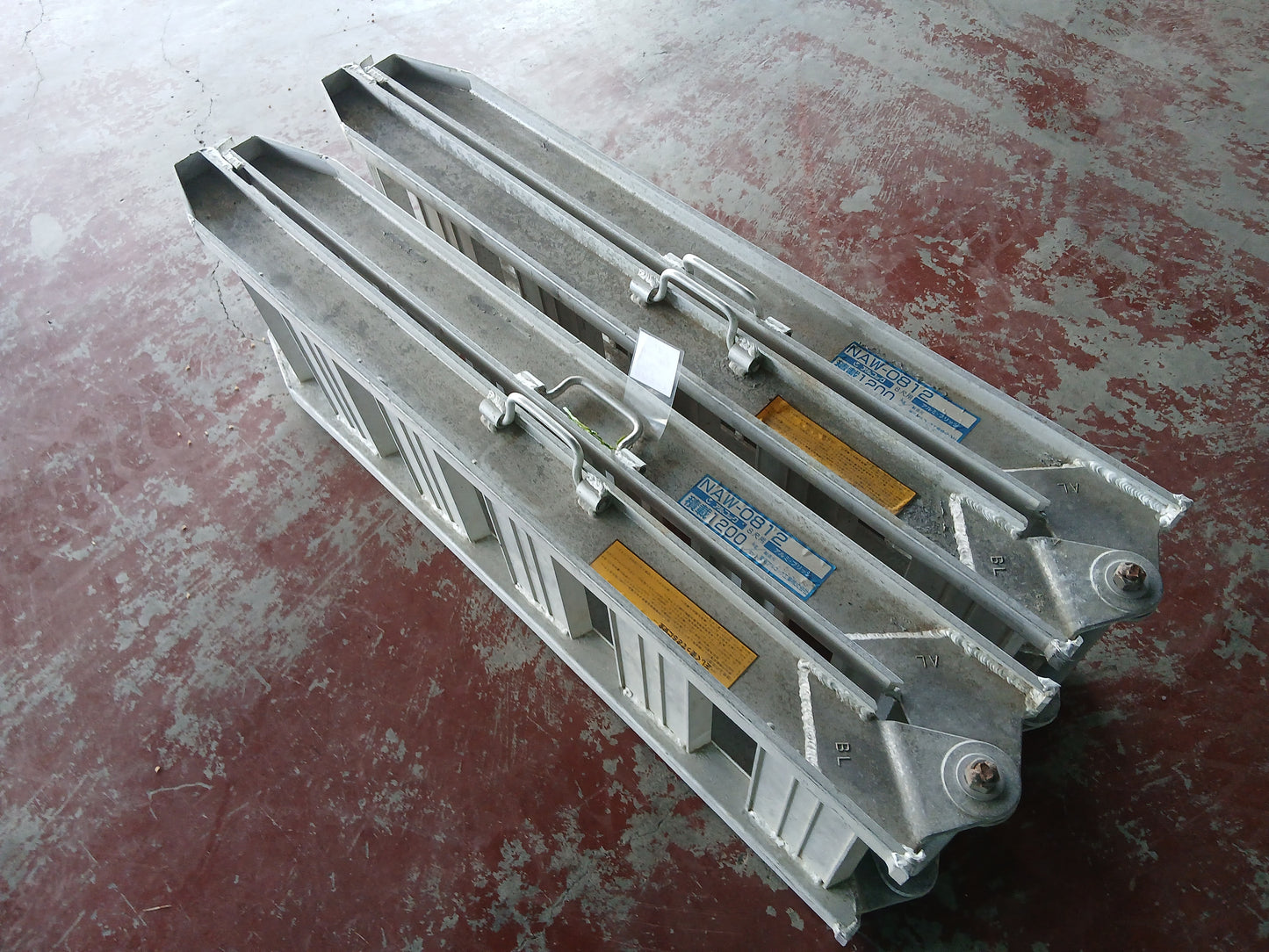 アルコック 中古  折畳み アルミブリッジ NAW-0812 八尺用 【宮城2459】