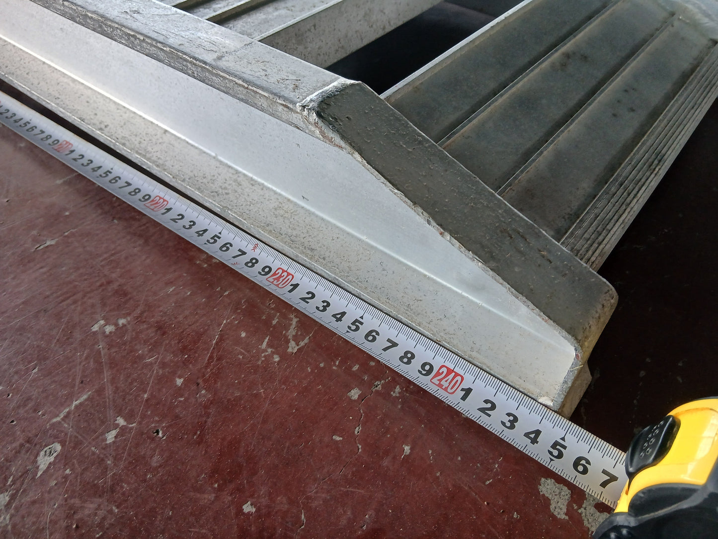 アルコック 中古  折畳み アルミブリッジ NAW-0812 八尺用 【宮城2459】