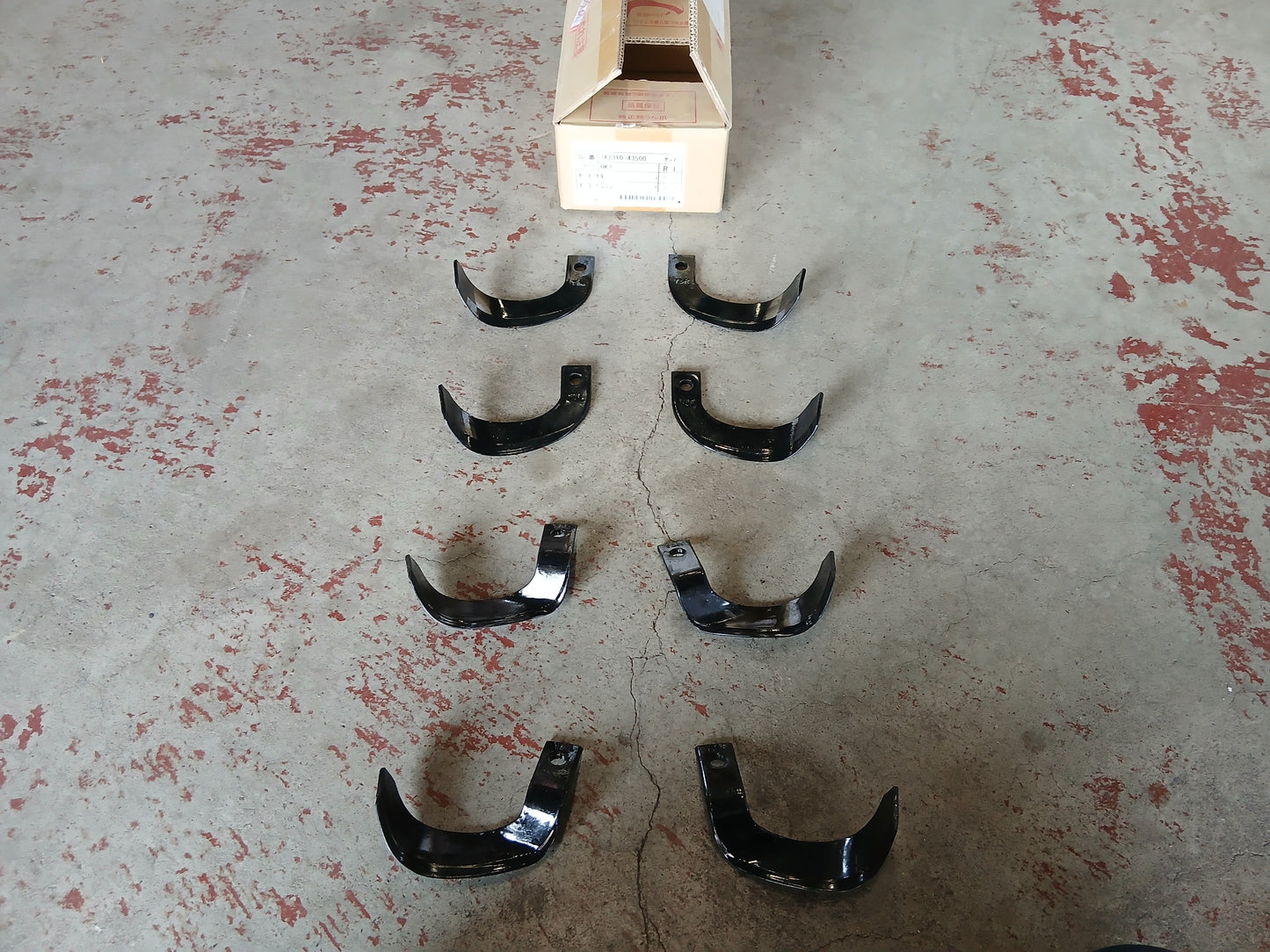 ヤンマー 中古 耕耘爪 2セット 【宮城2492】