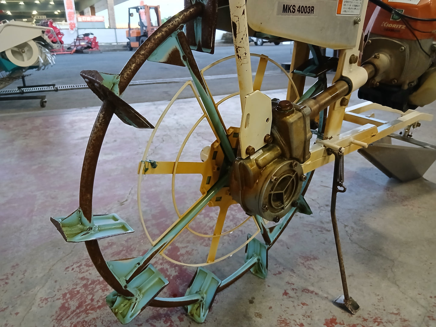 共立　中古　乗用溝切機　MKS4003R　【宮城店2554P】