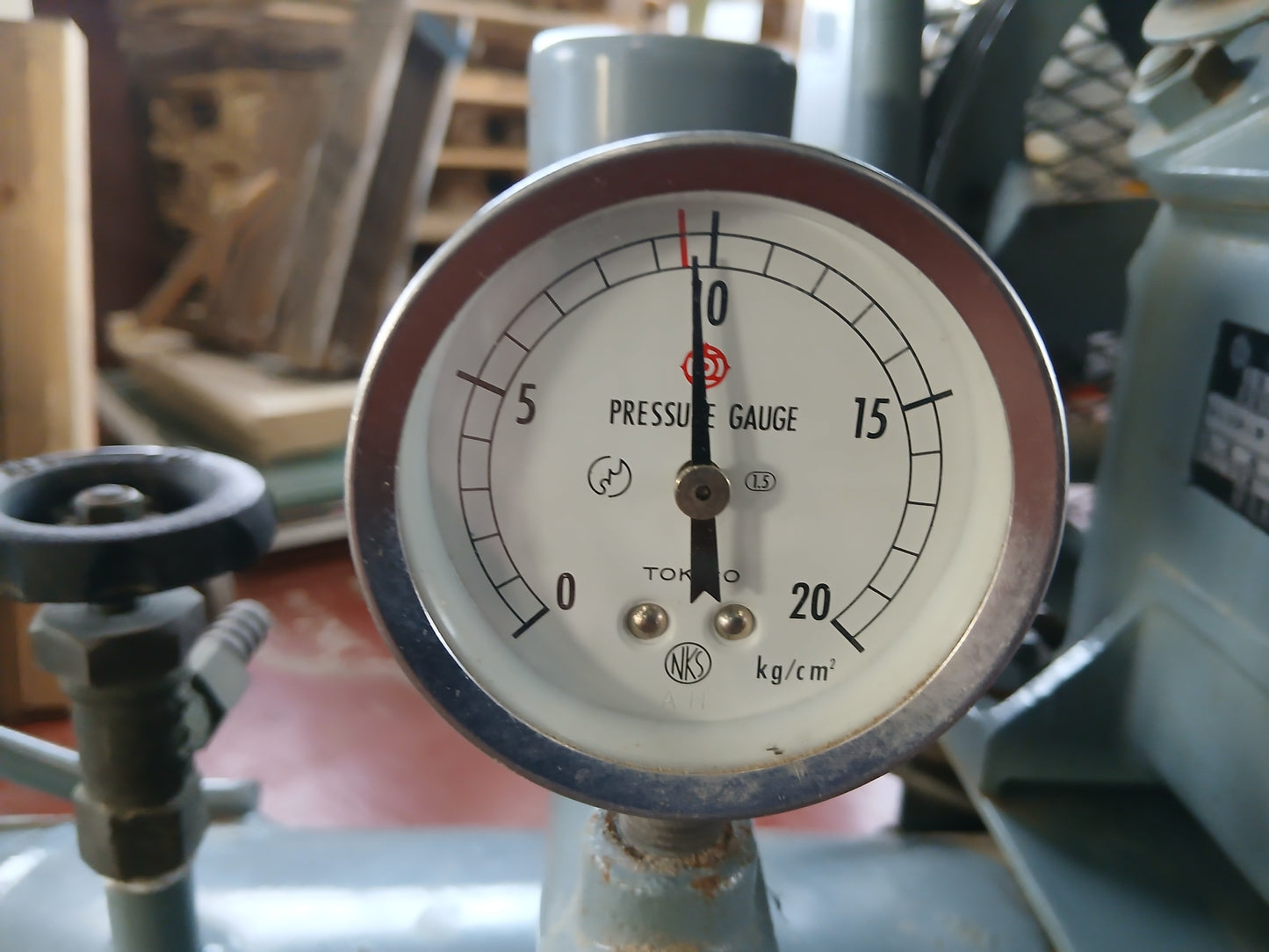 日立 中古 エアーコンプレッサー 2.2P-9.5T 50Hz 【宮城2558】