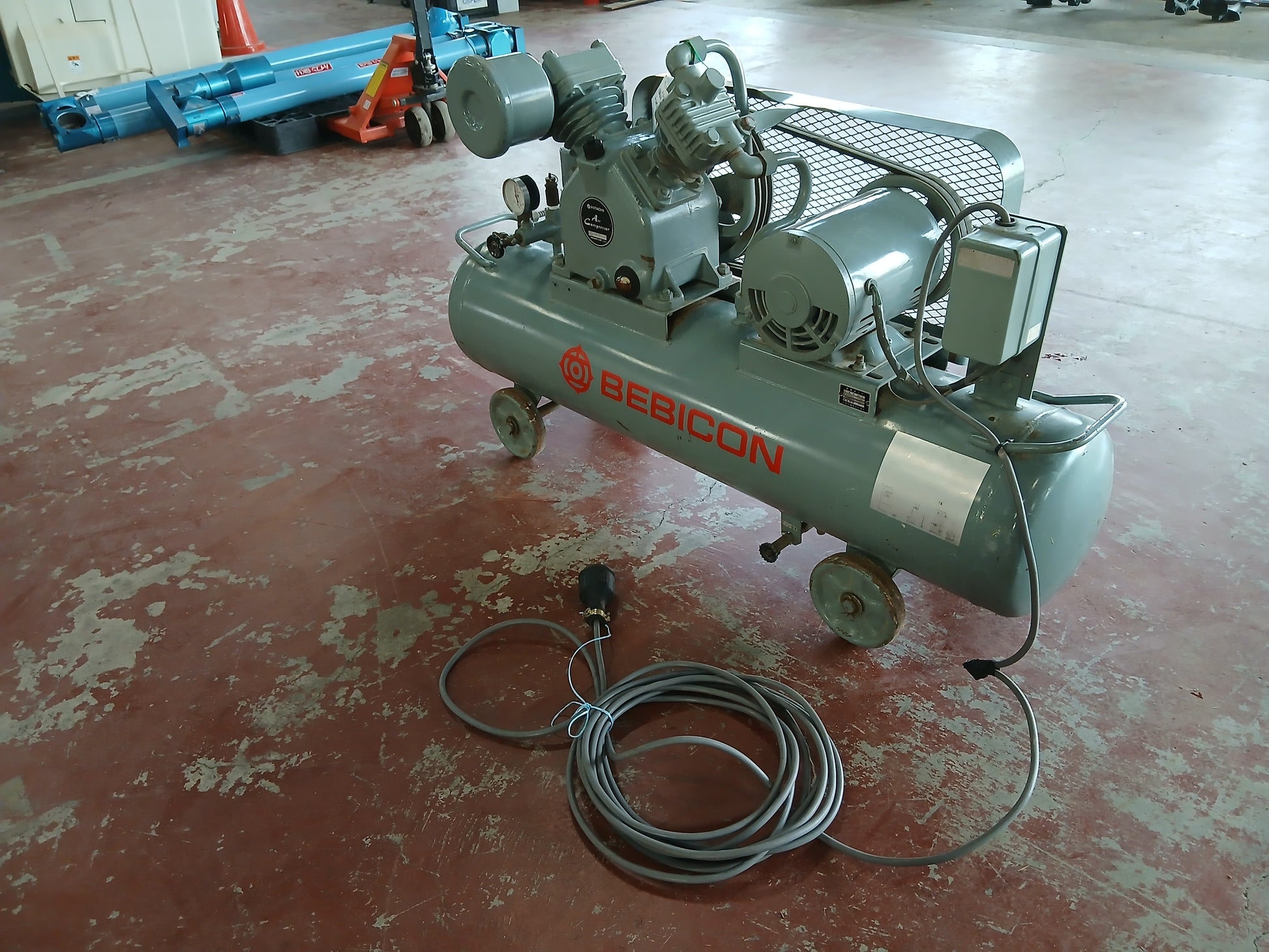 日立 中古 エアーコンプレッサー 2.2P-9.5T 50Hz 【宮城2558】 – 農キング