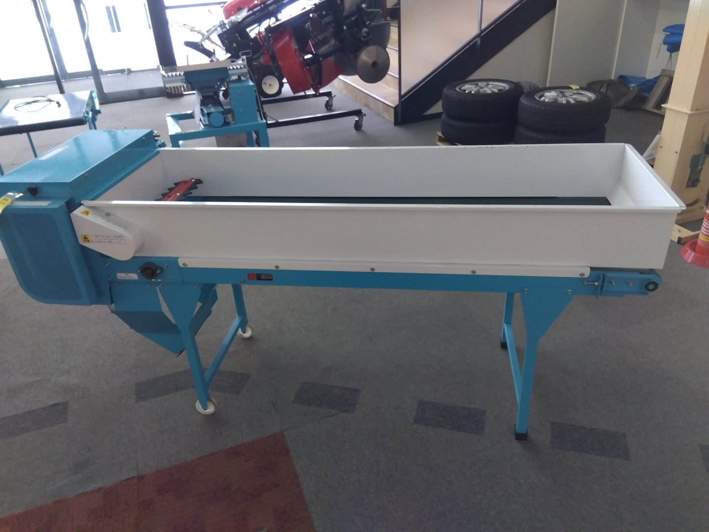 ミツワ　中古　枝豆供給ホッパー　GSH-1　【岩手店62】
