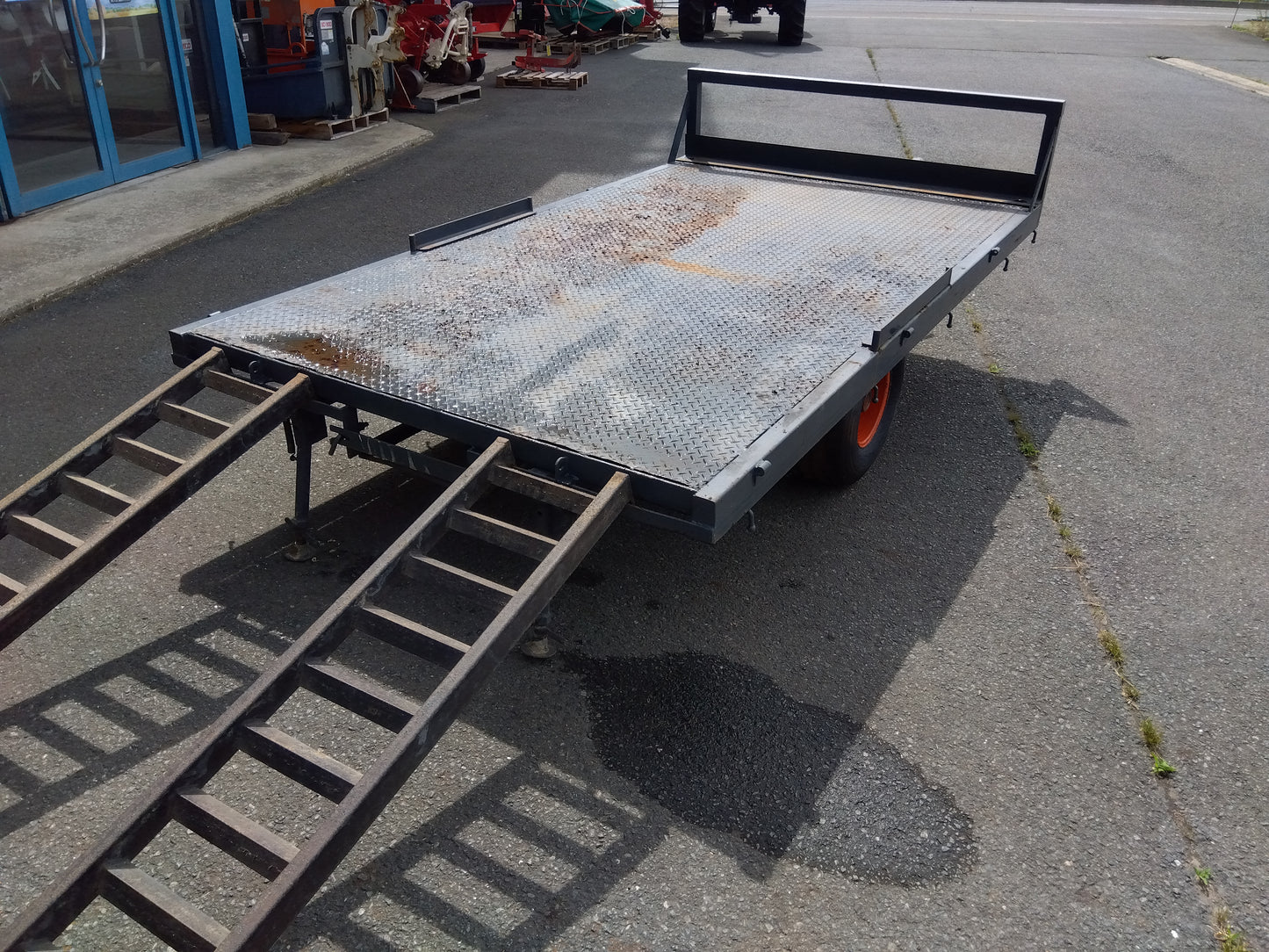 メーカー不明　中古　トレーラー　型式不明　【岩手583】
