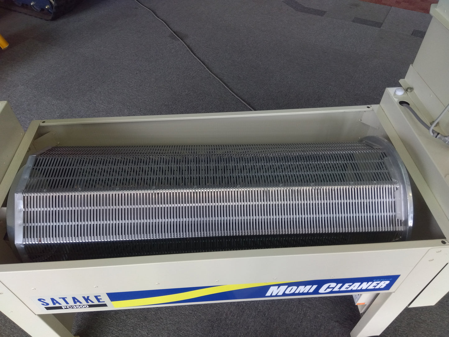 サタケ　中古　モミクリーナー（粗選機）PC3500　【岩手店741】