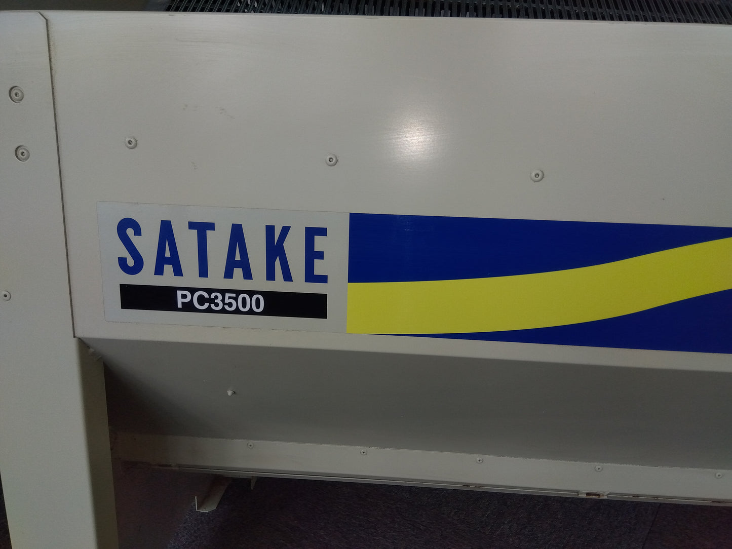サタケ　中古　モミクリーナー（粗選機）PC3500　【岩手店741】