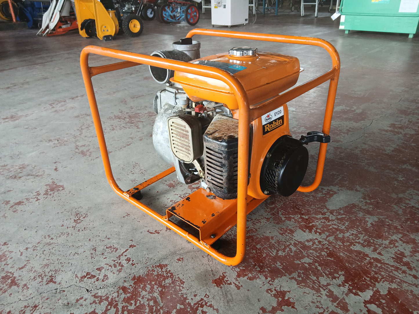 寺田ポンプ 中古エンジンポンプ ER-80 【宮城2578】