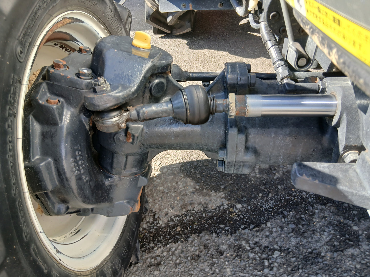 ヤンマー　中古　トラクター+ロータリー　EF326+ER315M　【宮城店2591P】