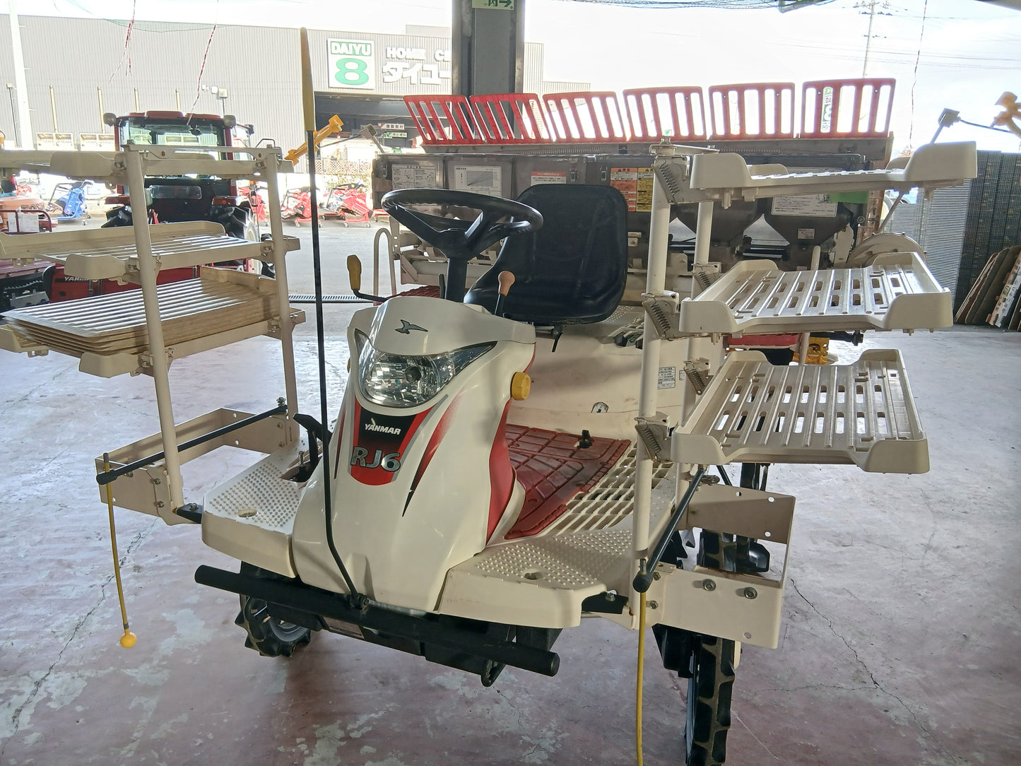 ヤンマー　中古　田植機　RJ6　【宮城店2593P】