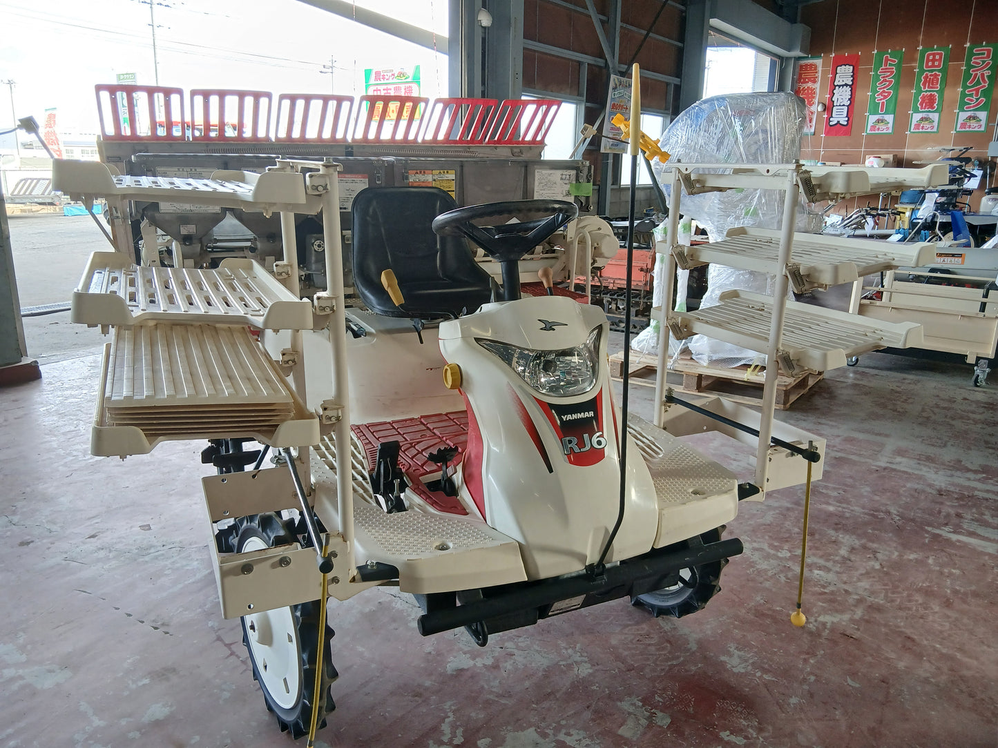 ヤンマー　中古　田植機　RJ6　【宮城店2593P】