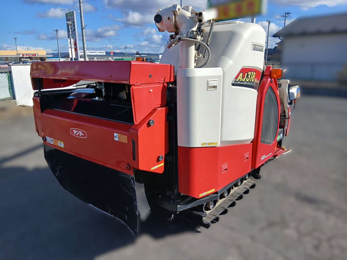 ヤンマー　中古　コンバイン　AJ318　【宮城店2592P】