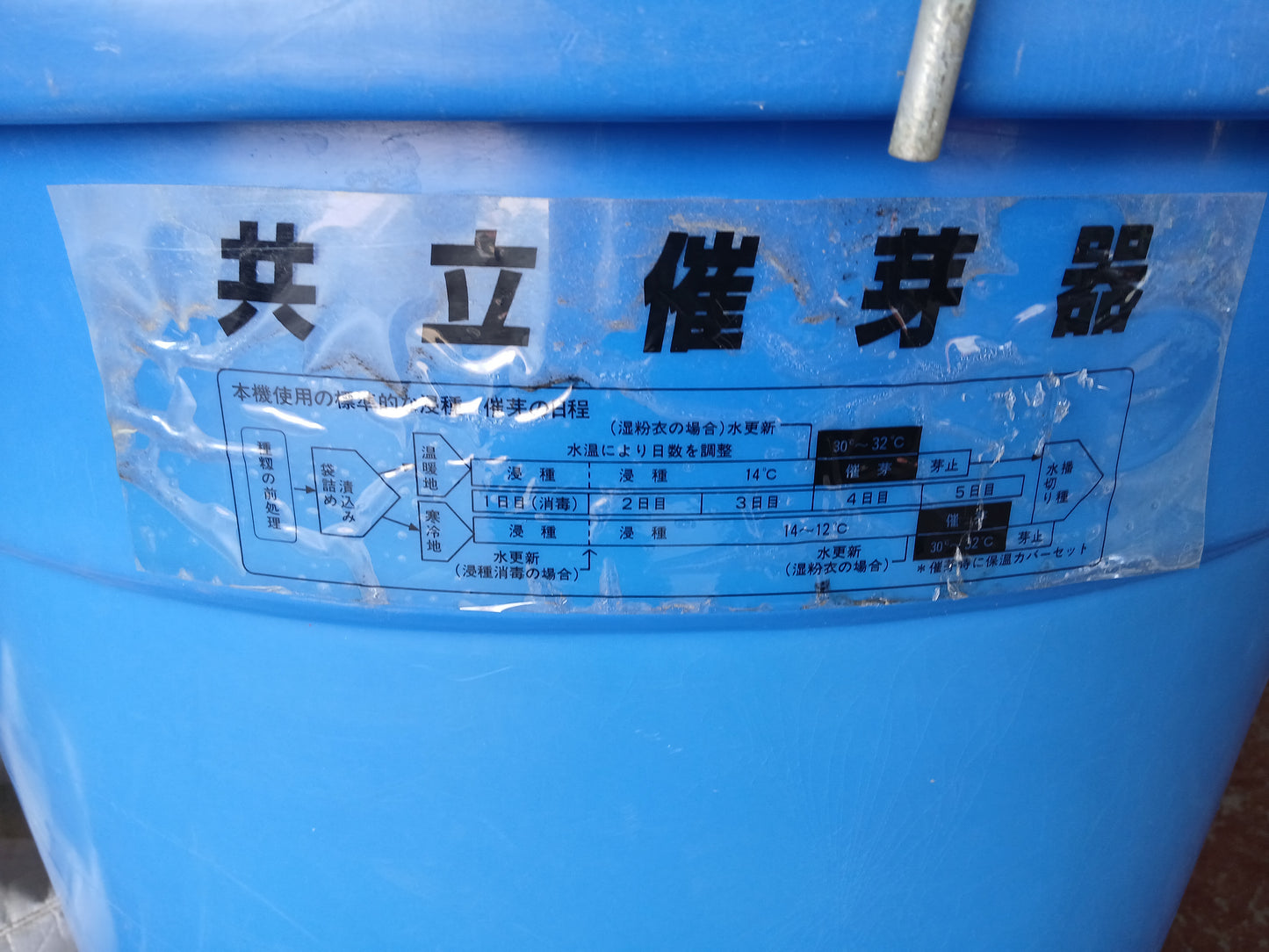 共立 中古 催芽器　SH250/50Hz 【宮城2666】
