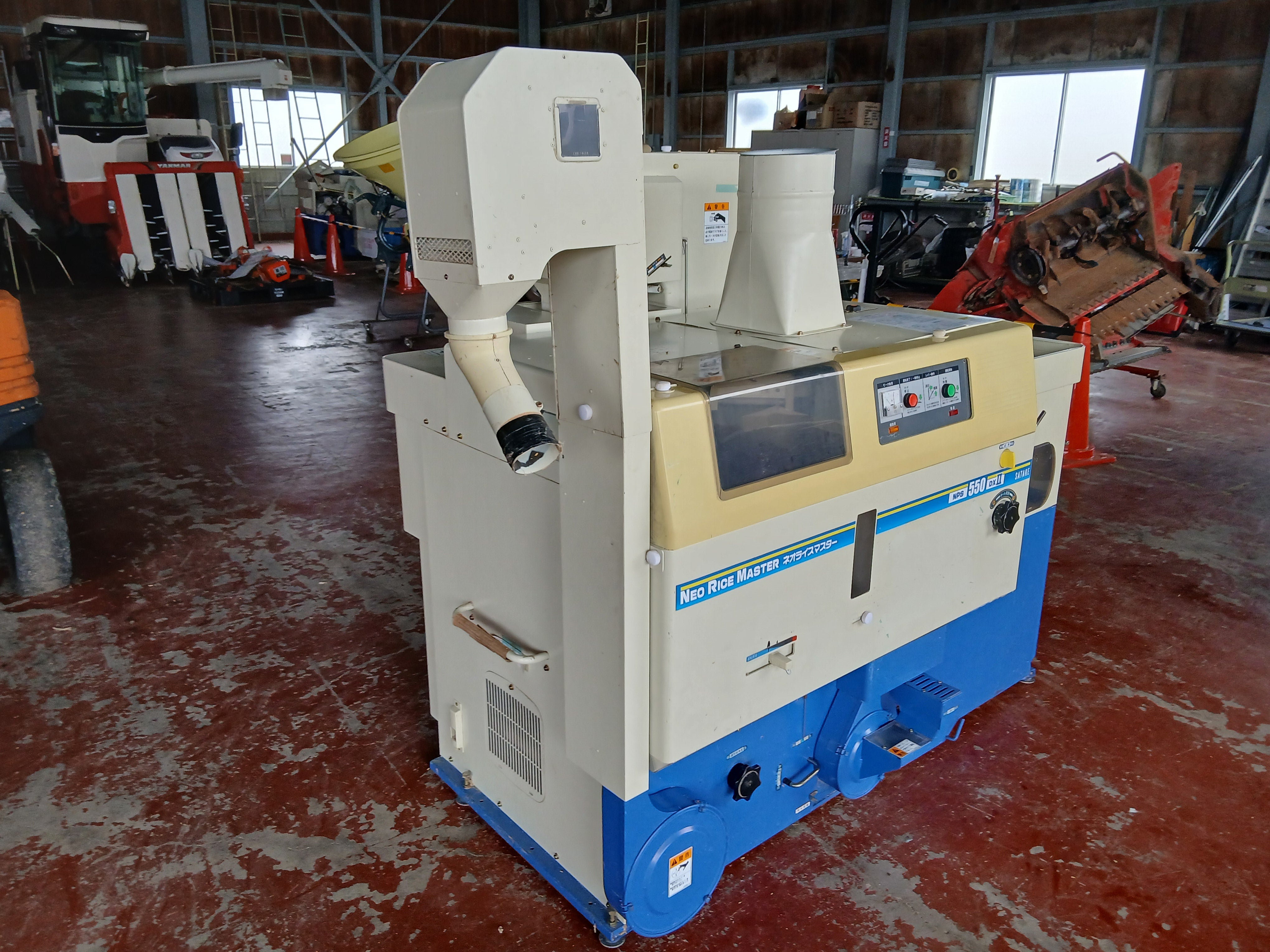 サタケ ジャンク・部品取り品 籾摺機 NPS550DXMⅡ 【宮城2668】 – 農キング