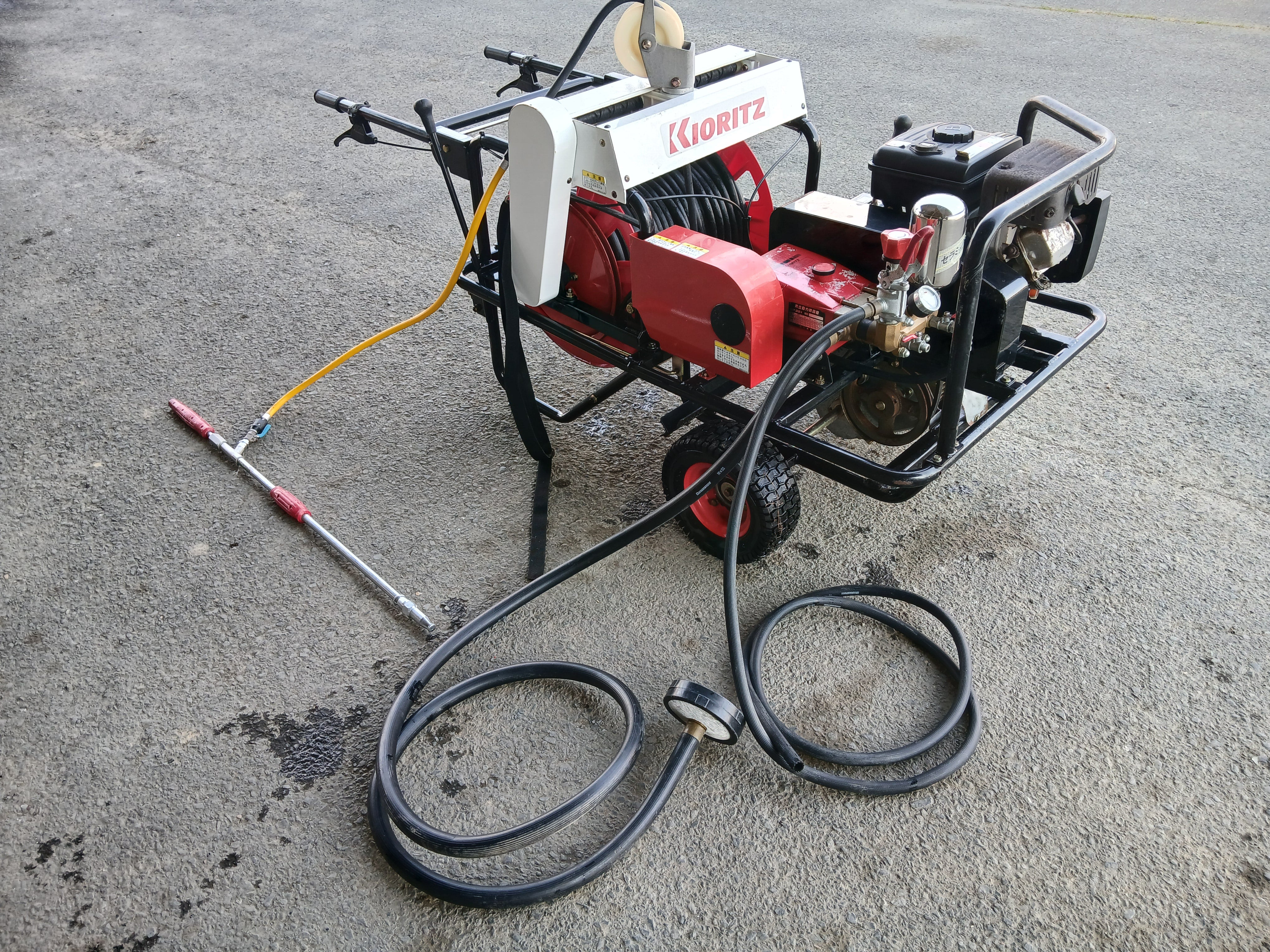 共立 中古 ドライブキャリー動噴 VSC351 【宮城2736】 – 農キング