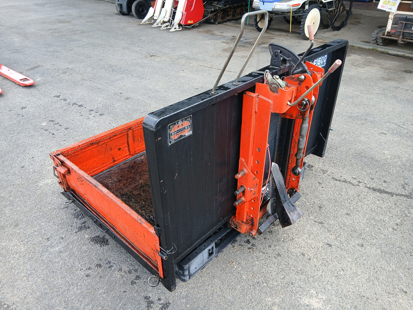 冨士 中古 整地キャリア  DC-F1500【宮城2745】