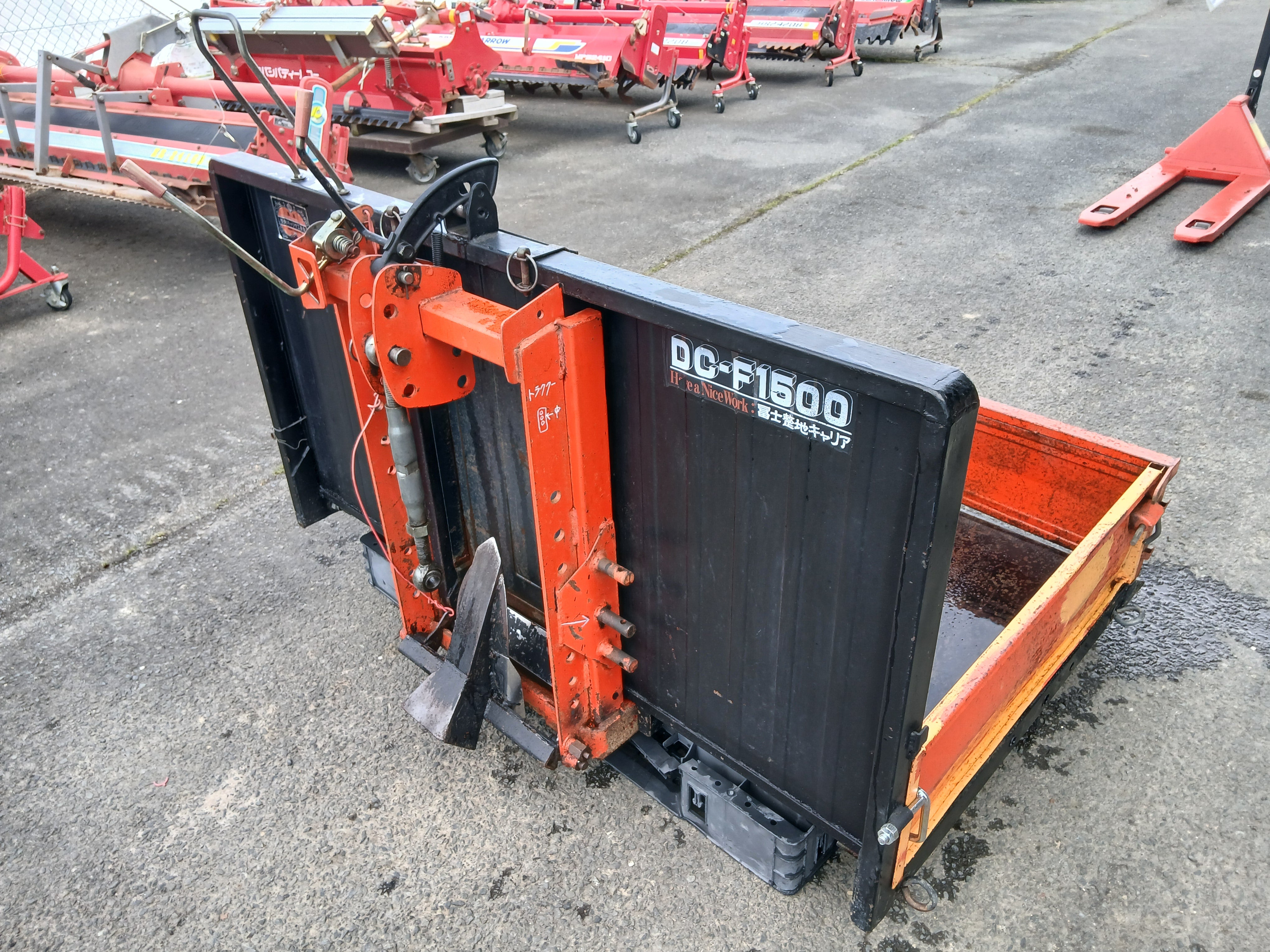 冨士 中古 整地キャリア DC-F1500【宮城2745】 – 農キング