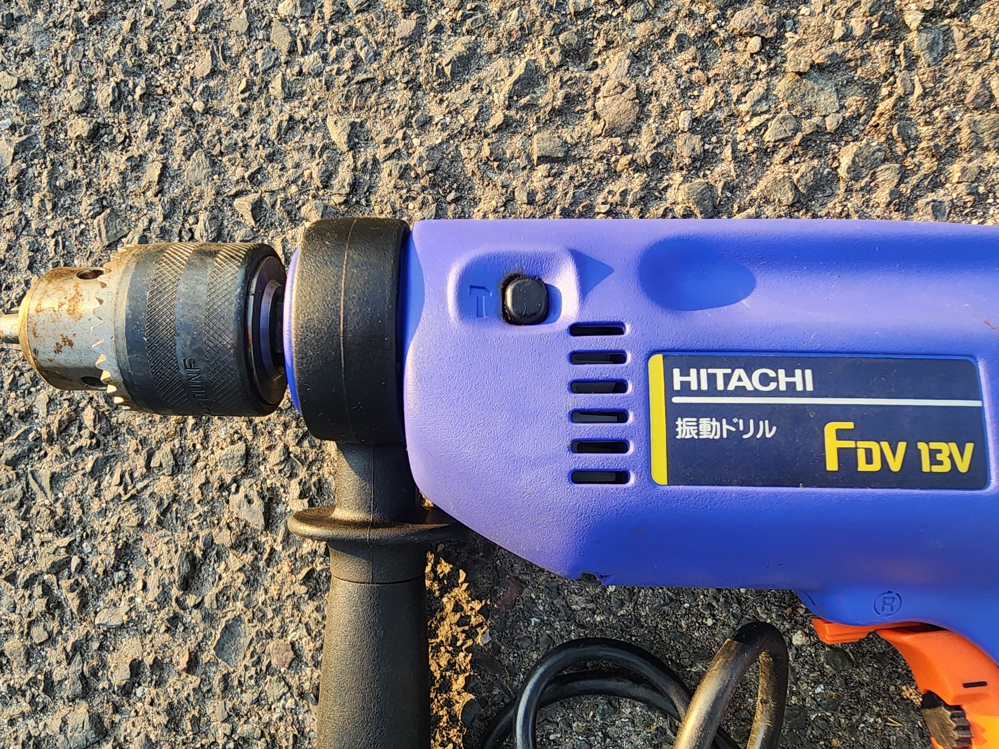 強力電動ドリル　日立製　中古　100ｖ 楽天市場】【中古】 日立 電気ドリル 6.5mm LUl-DN 電動ドリル HITACHI