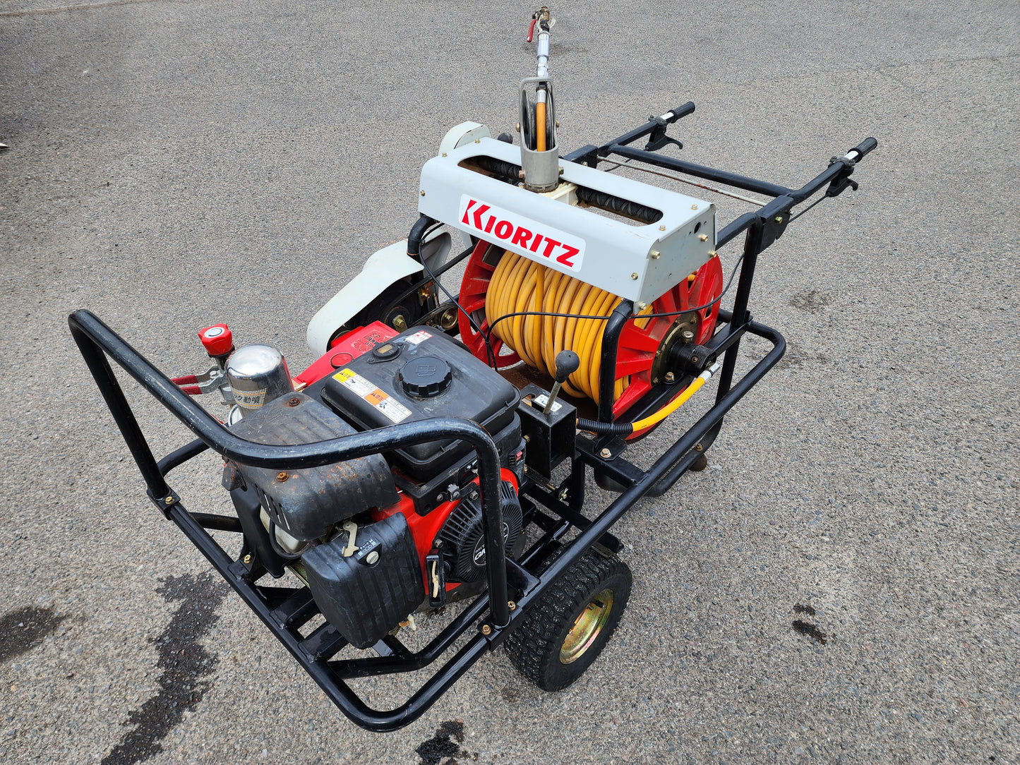 共立　中古　セット動噴(自走式)　VSC3510G