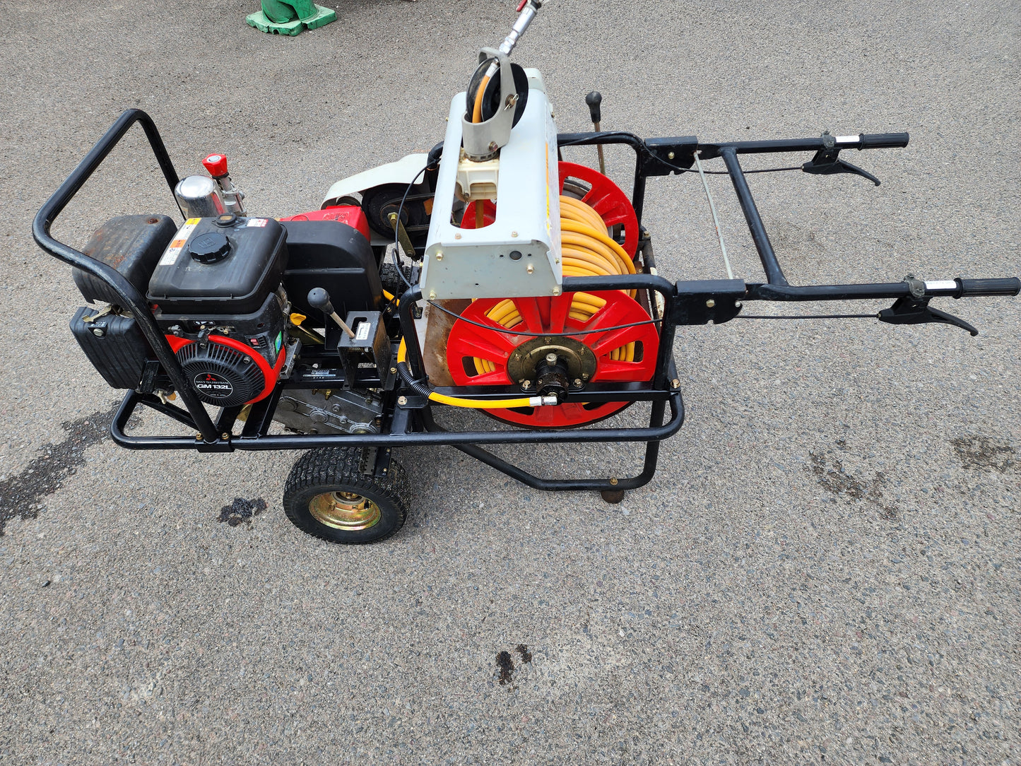共立　中古　セット動噴(自走式)　VSC3510G