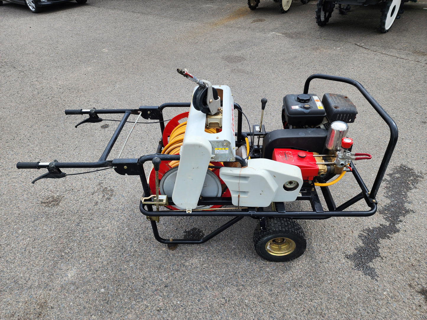 共立　中古　セット動噴(自走式)　VSC3510G