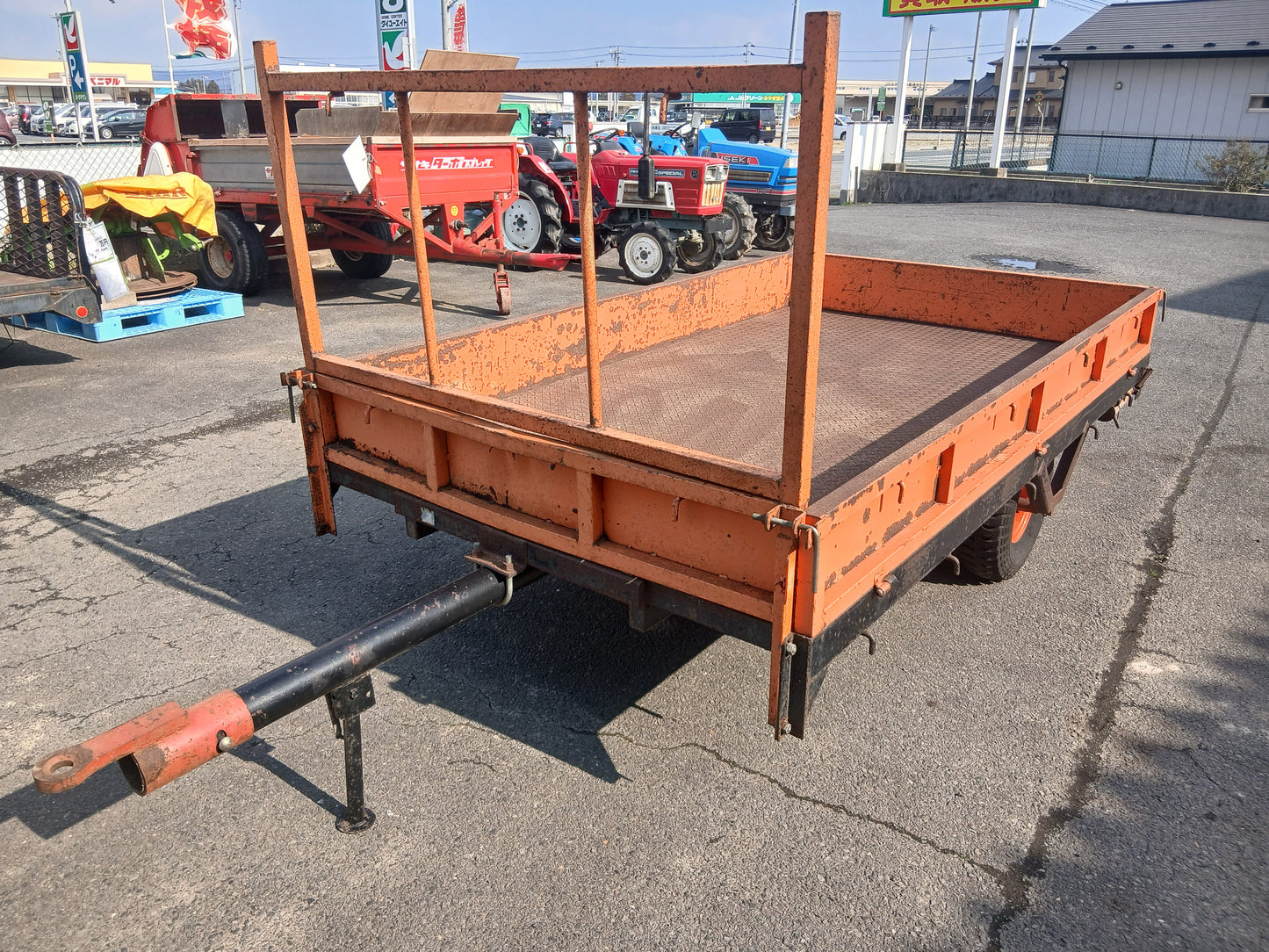 サンワ　中古　コンバイントレーラー　型式不明　【宮城店2759】