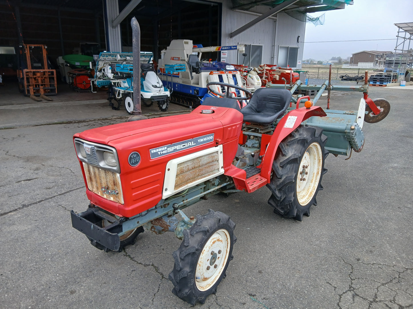 ヤンマー 中古　トラクター＋ロータリー YM1610D＋RS1303 【宮城2729】