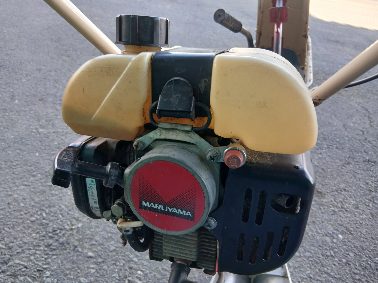 丸山　中古　歩行溝切機　MKF-320　ジャンク品　【宮城店2797】