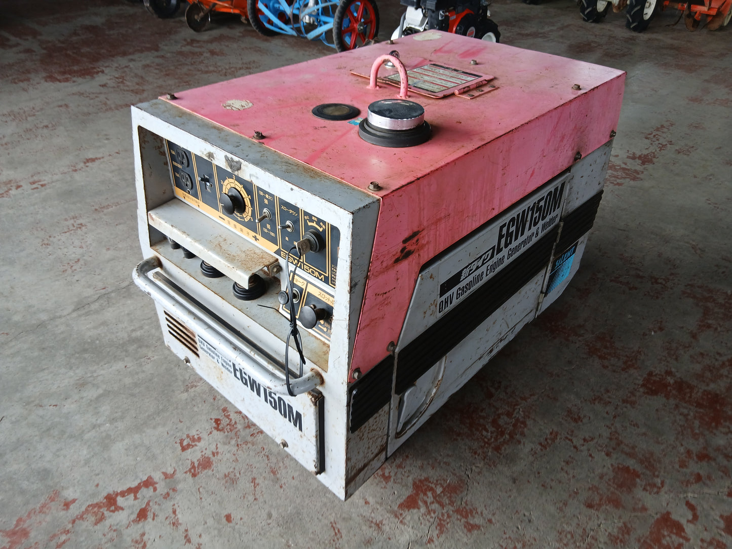 新ダイワ 中古 発電機兼用溶接機 EGW150M　【宮城2765】