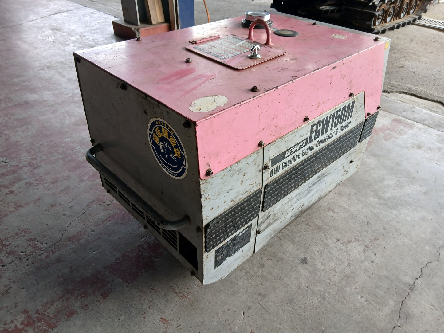 新ダイワ 中古 発電機兼用溶接機 EGW150M　【宮城2765】