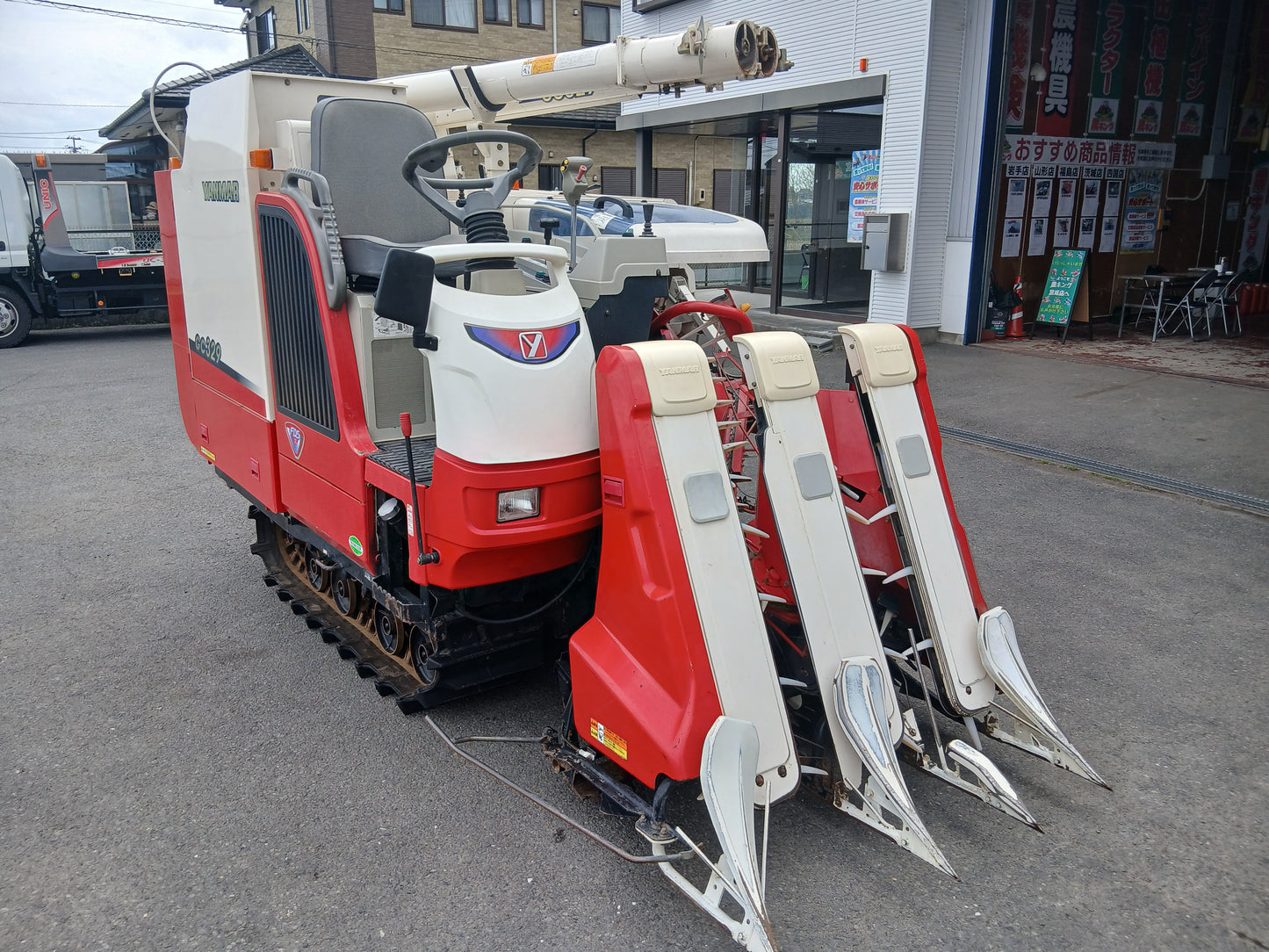 ヤンマー　中古　コンバイン　GC329　【宮城店2746P】