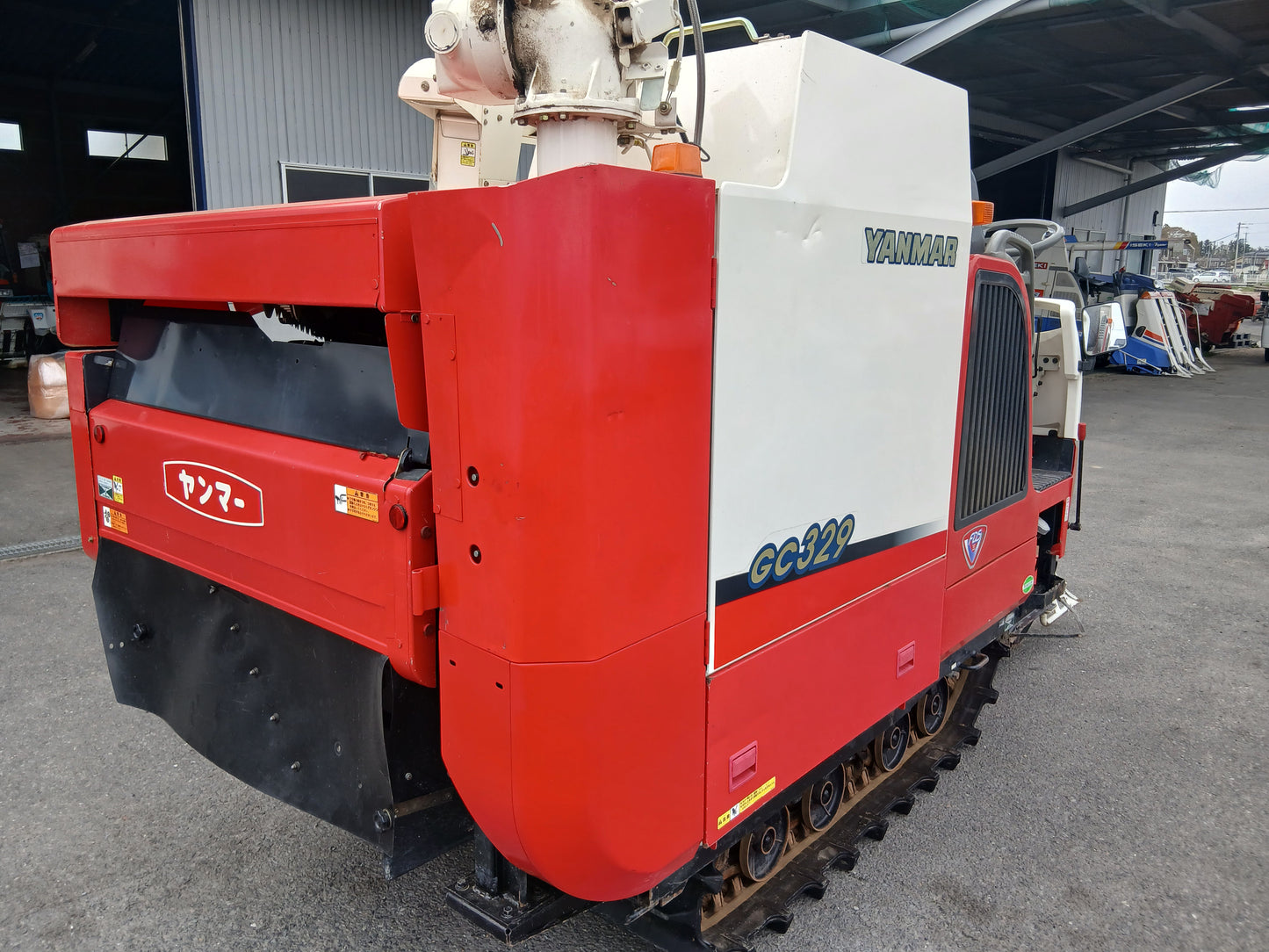 ヤンマー　中古　コンバイン　GC329　【宮城店2746P】