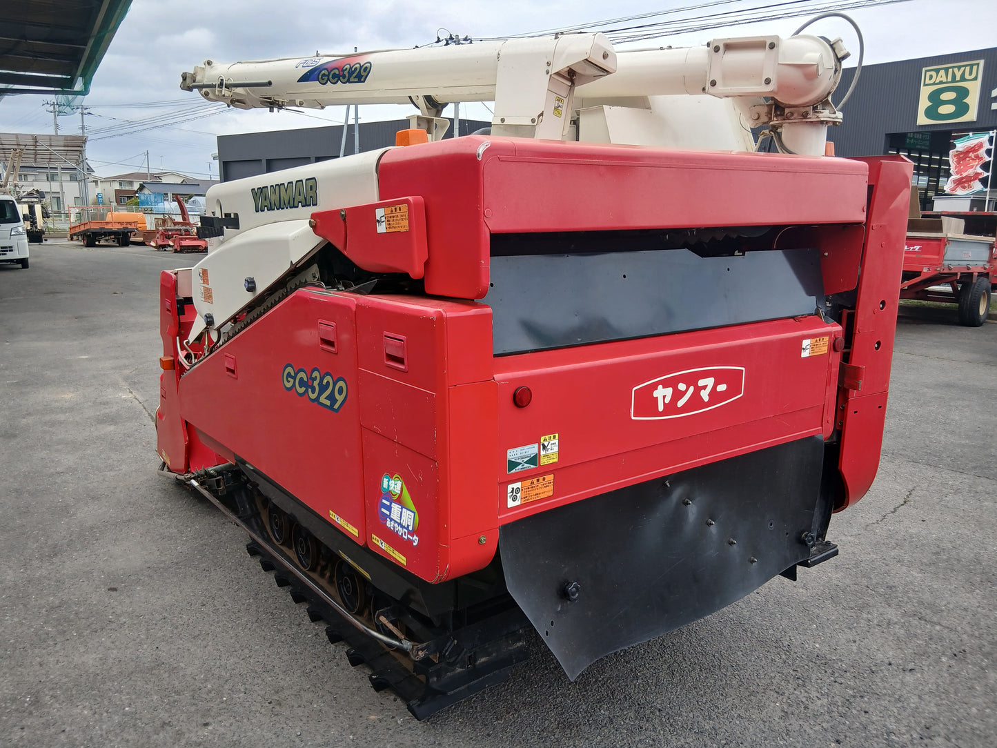 ヤンマー　中古　コンバイン　GC329　【宮城店2746P】