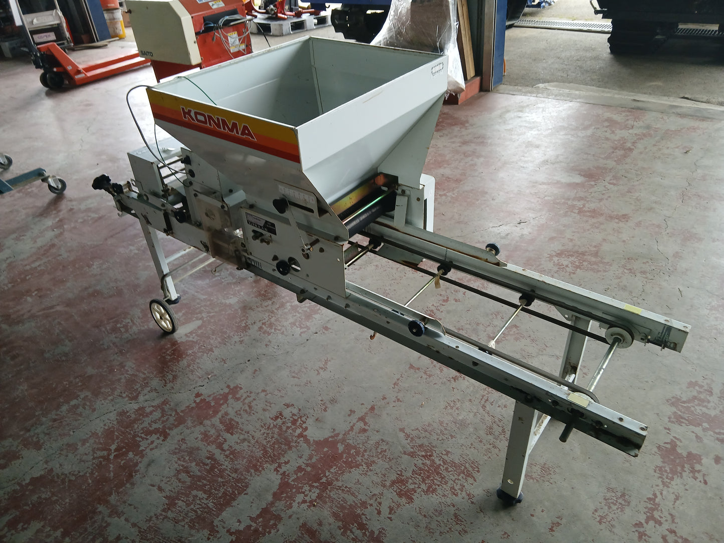 コンマ　中古　床土入れ機　SF-T32　【宮城2811】