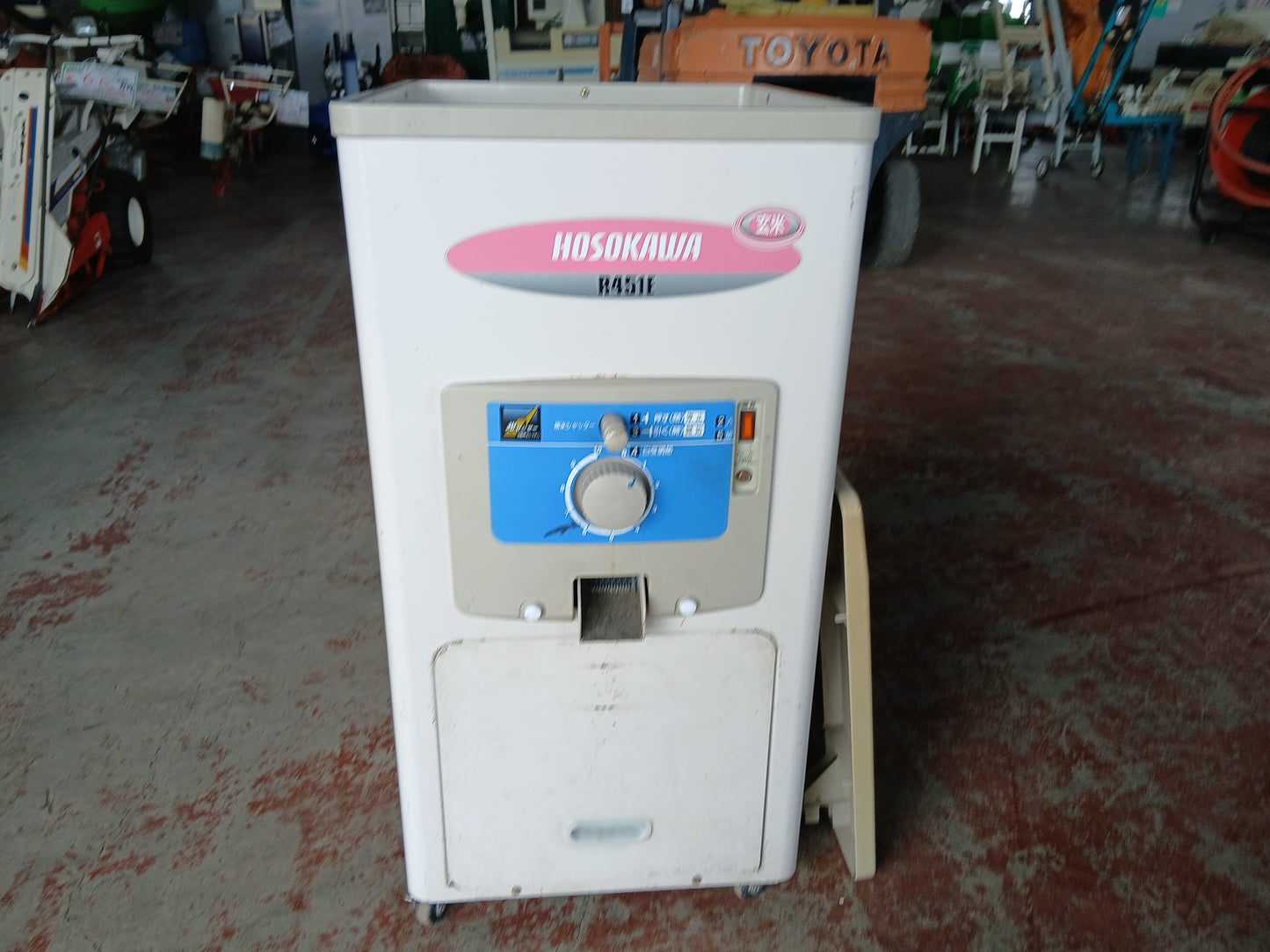 ホソカワ　中古　精米機　R451E　【宮城2843】