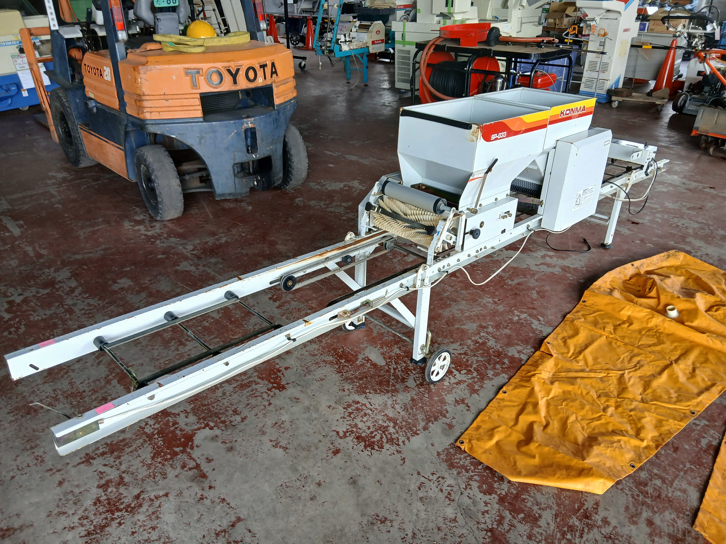 コンマ 中古 播種機 SP-G33 ジャンク品・部品取り品【宮城2812】
