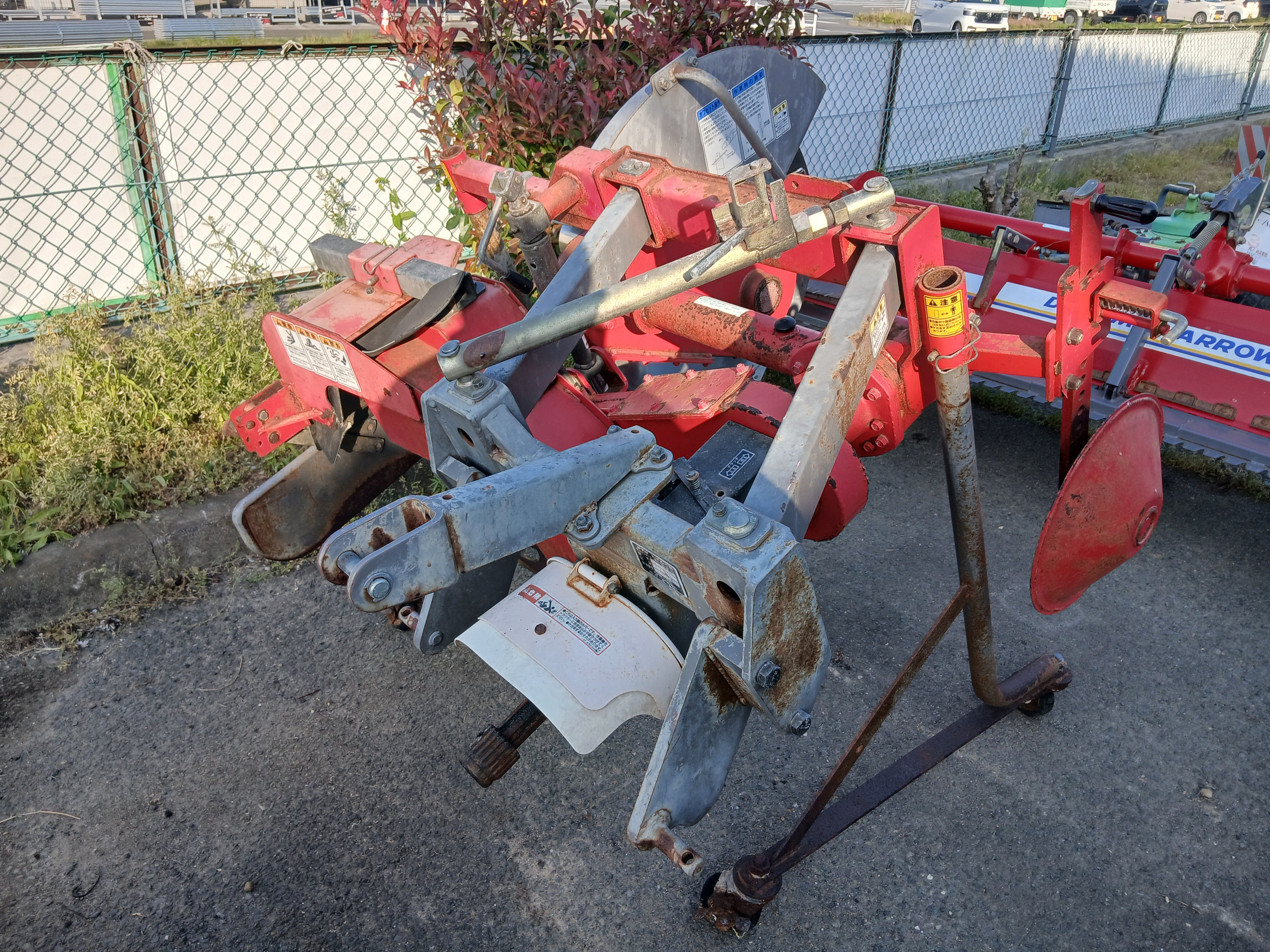 ニプロ 中古 畦塗機 CZF300-A2 ジャンク・部品取り品 【宮城2841