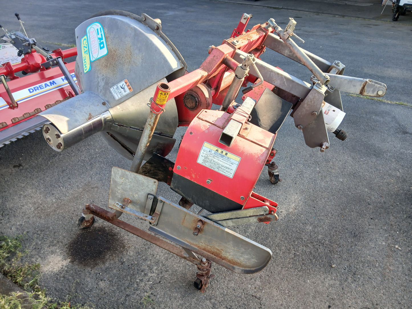 ニプロ　中古　畦塗機　CZF300-A2　ジャンク・部品取り品　【宮城2841】