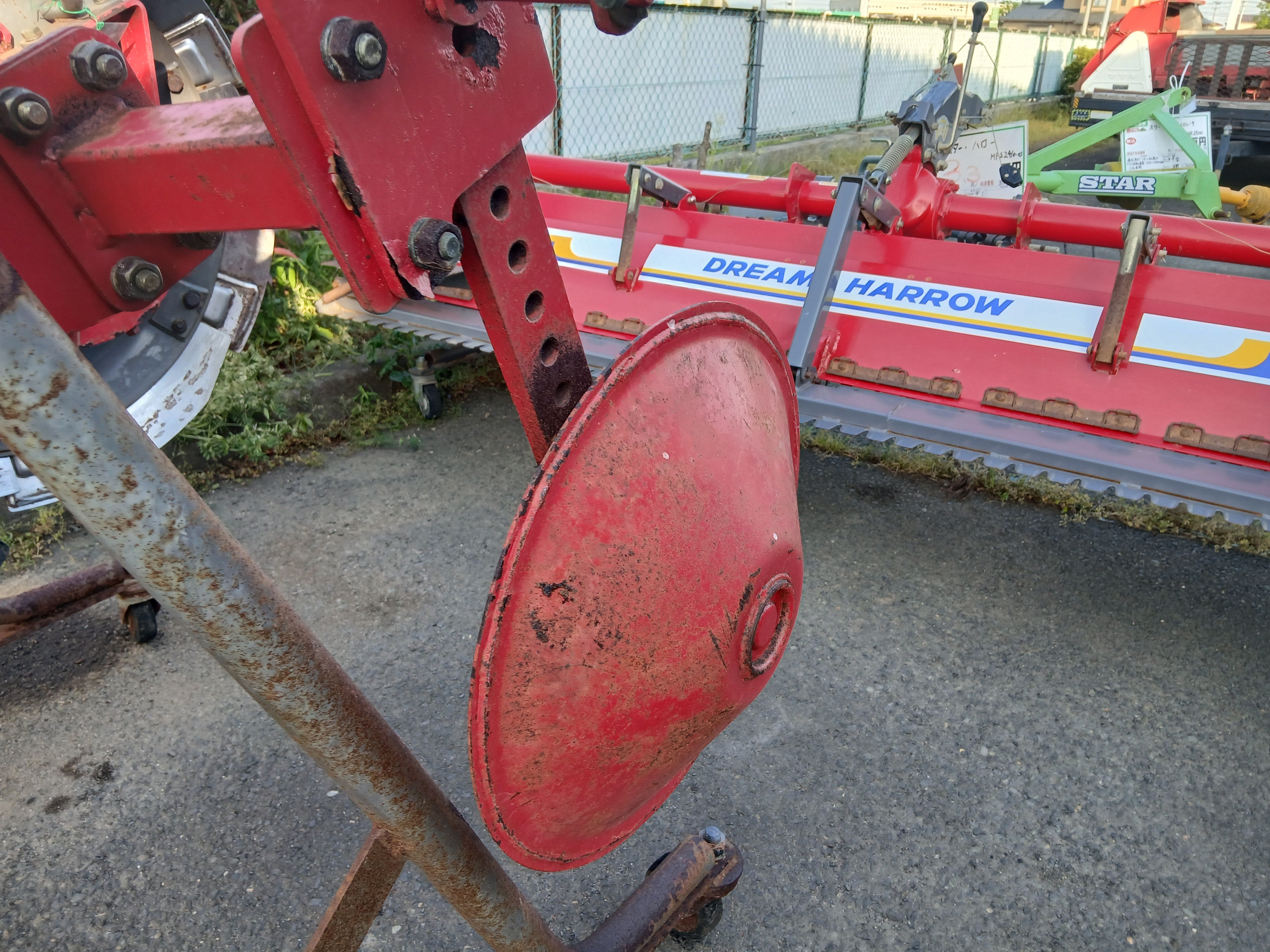ニプロ 中古 畦塗機 CZF300-A2 ジャンク・部品取り品 【宮城2841