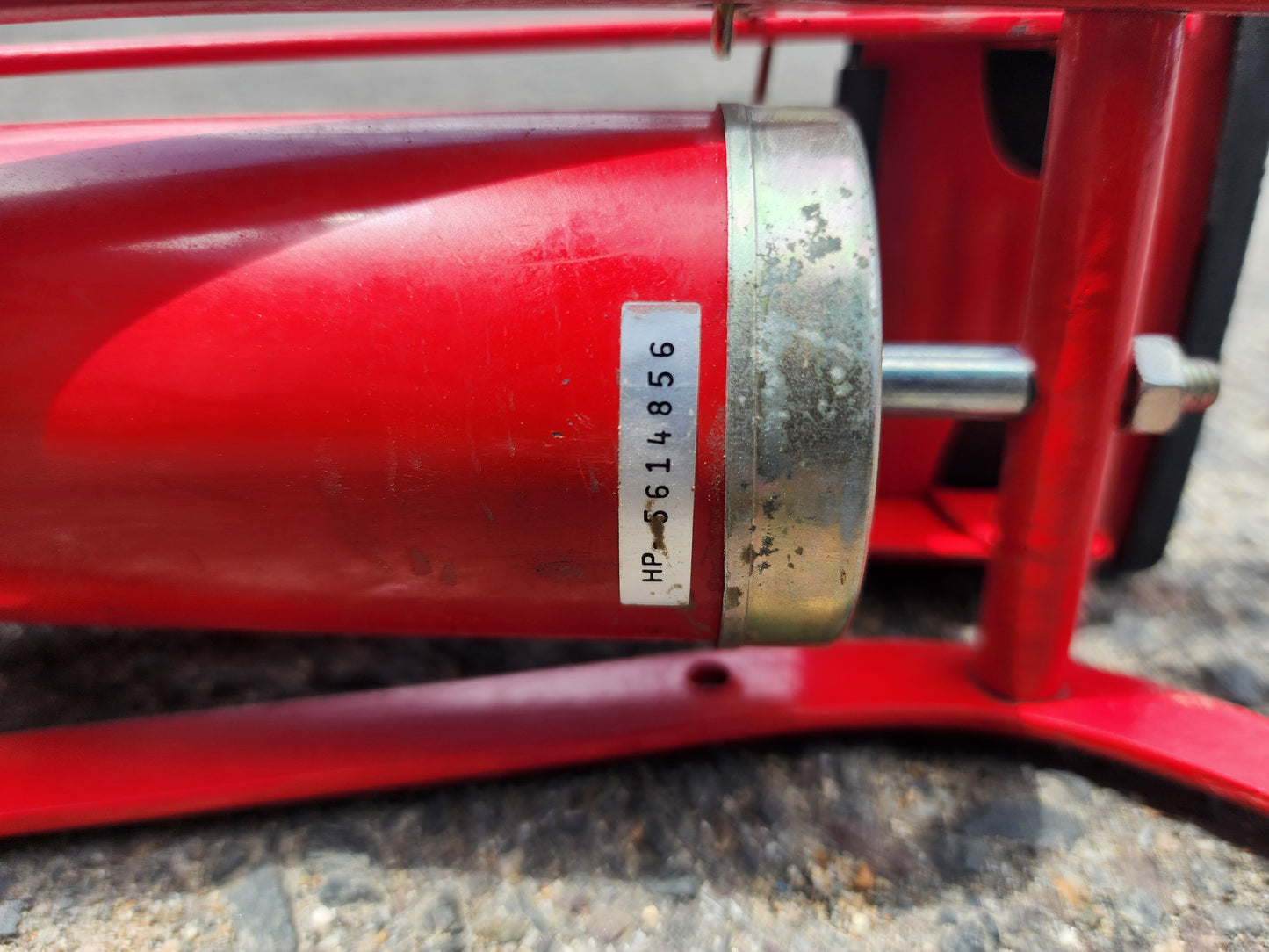 不明　中古　フット式空気入れ　F-57