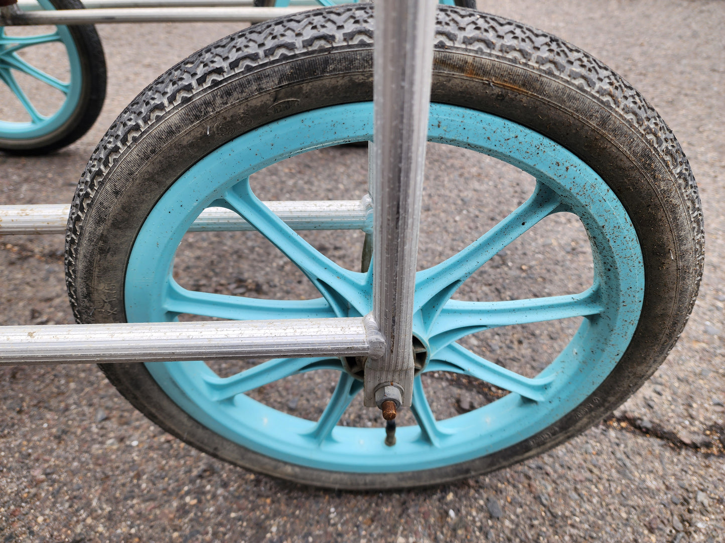不明　中古　乗用植付作業車（アルミ）　不明　