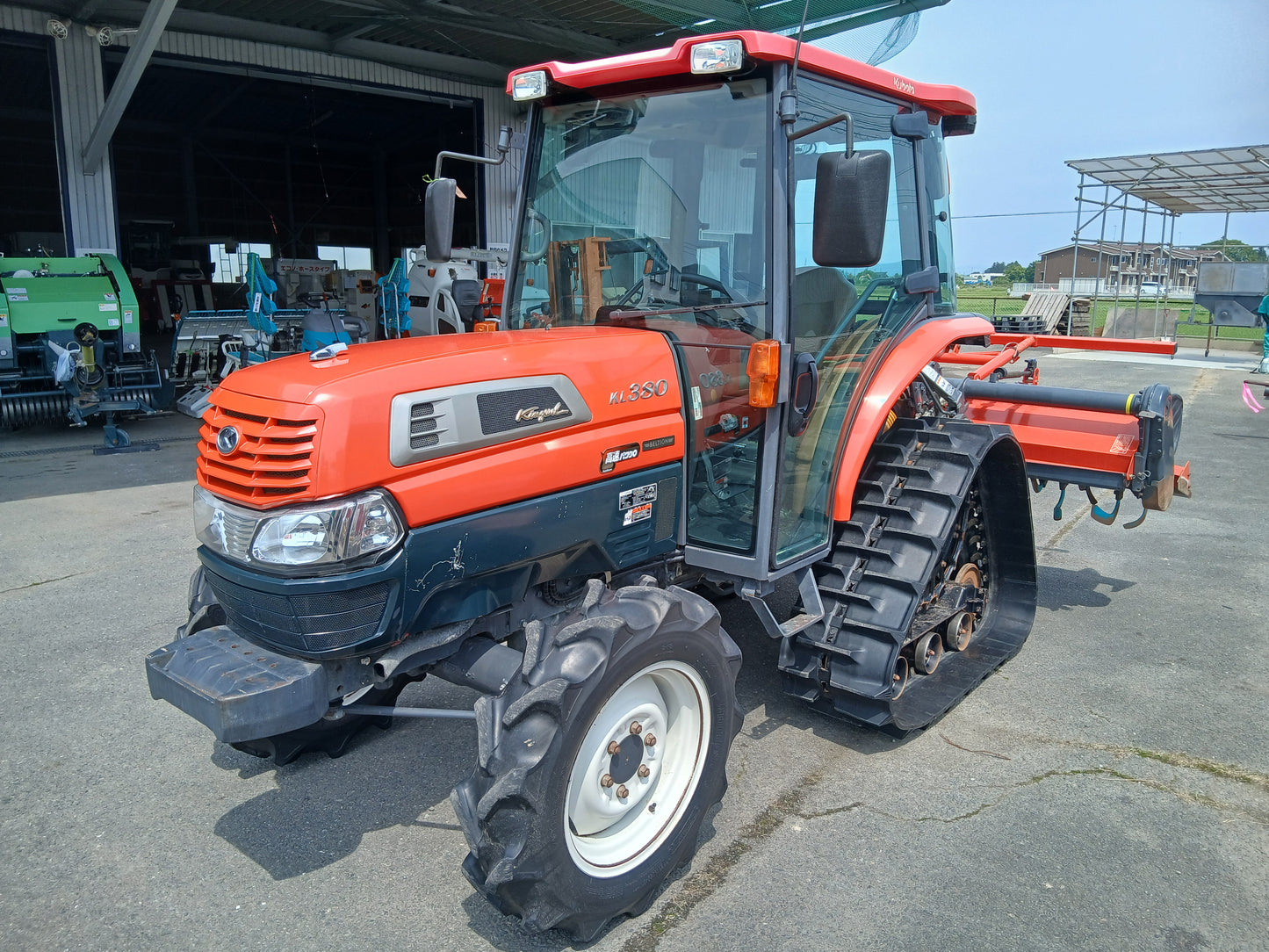 クボタ 中古 トラクター＋ロータリー KL380H＋RM2001K 【宮城2937】