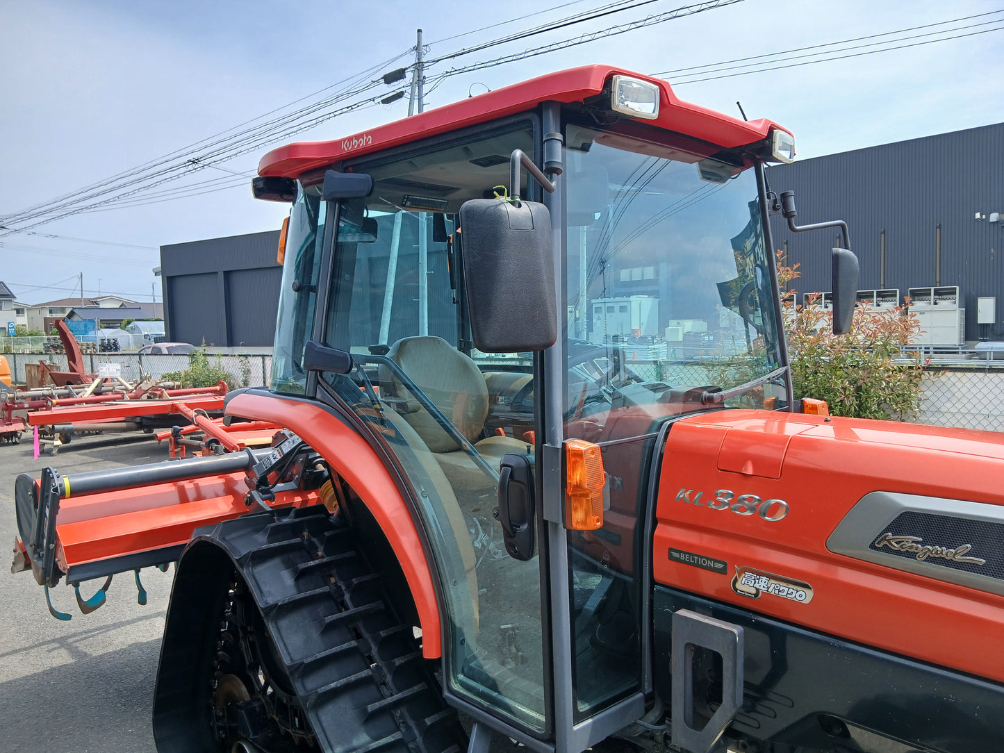 クボタ 中古 トラクター＋ロータリー KL380H＋RM2001K 【宮城2937】