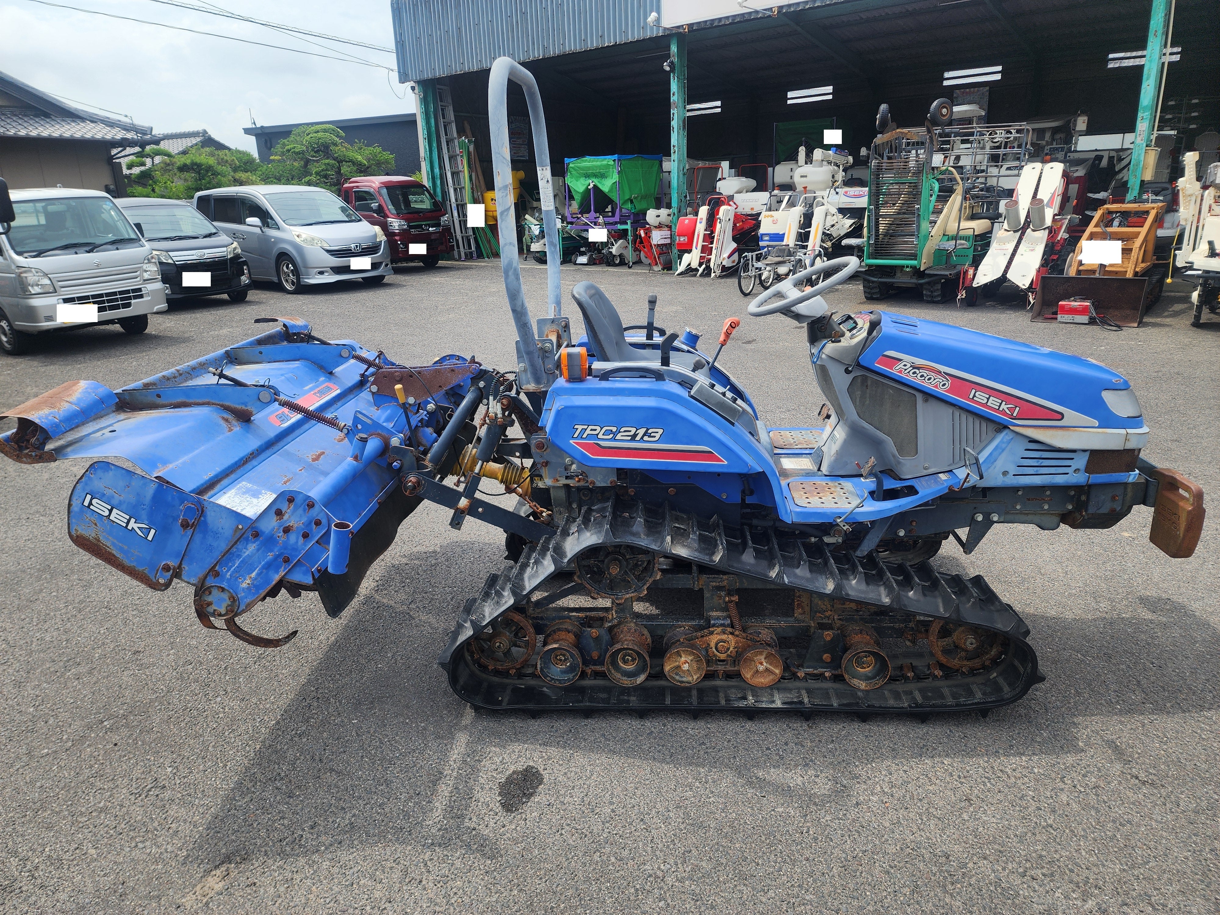 イセキ 中古 フルクロトラクター TPC213-CQXZP1 – 農キング