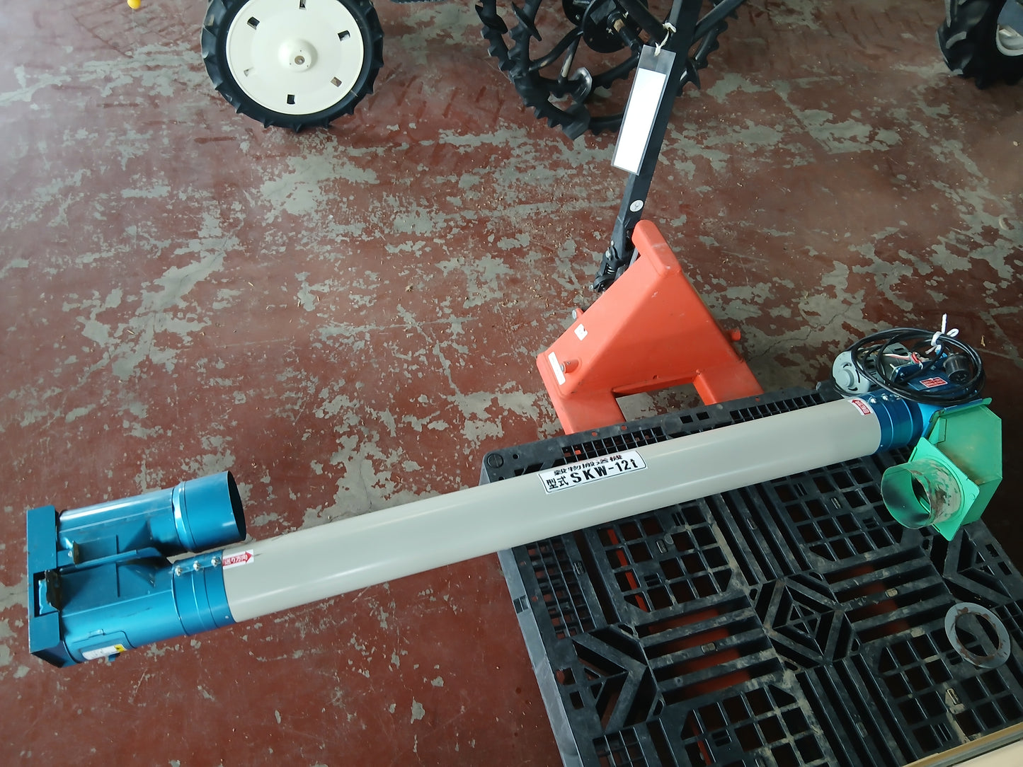 ホクエツ 中古 タテコン 穀物搬送機 SKW-12t 【宮城2959】