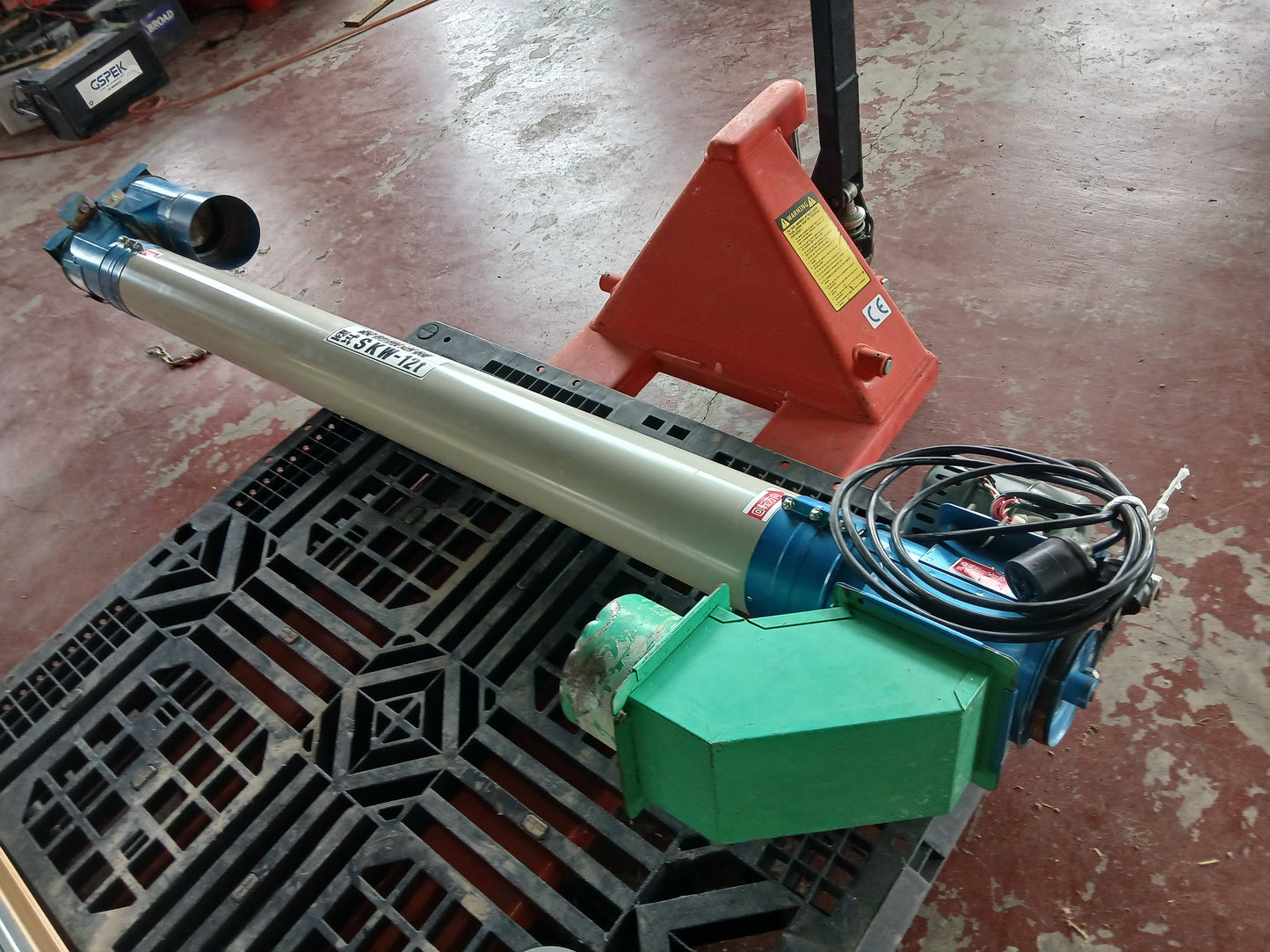 ホクエツ 中古 タテコン 穀物搬送機 SKW-12t 【宮城2959】