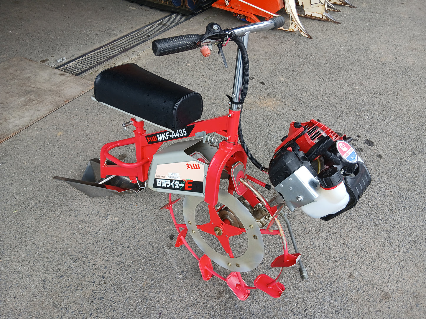 丸山　中古　乗用溝切機　MKF-A435　【宮城店2945P】