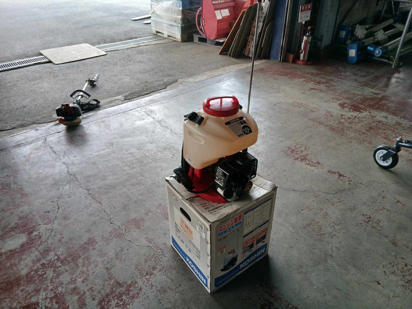 工進　中古　動力噴霧器　ES-10C 【宮城2990】